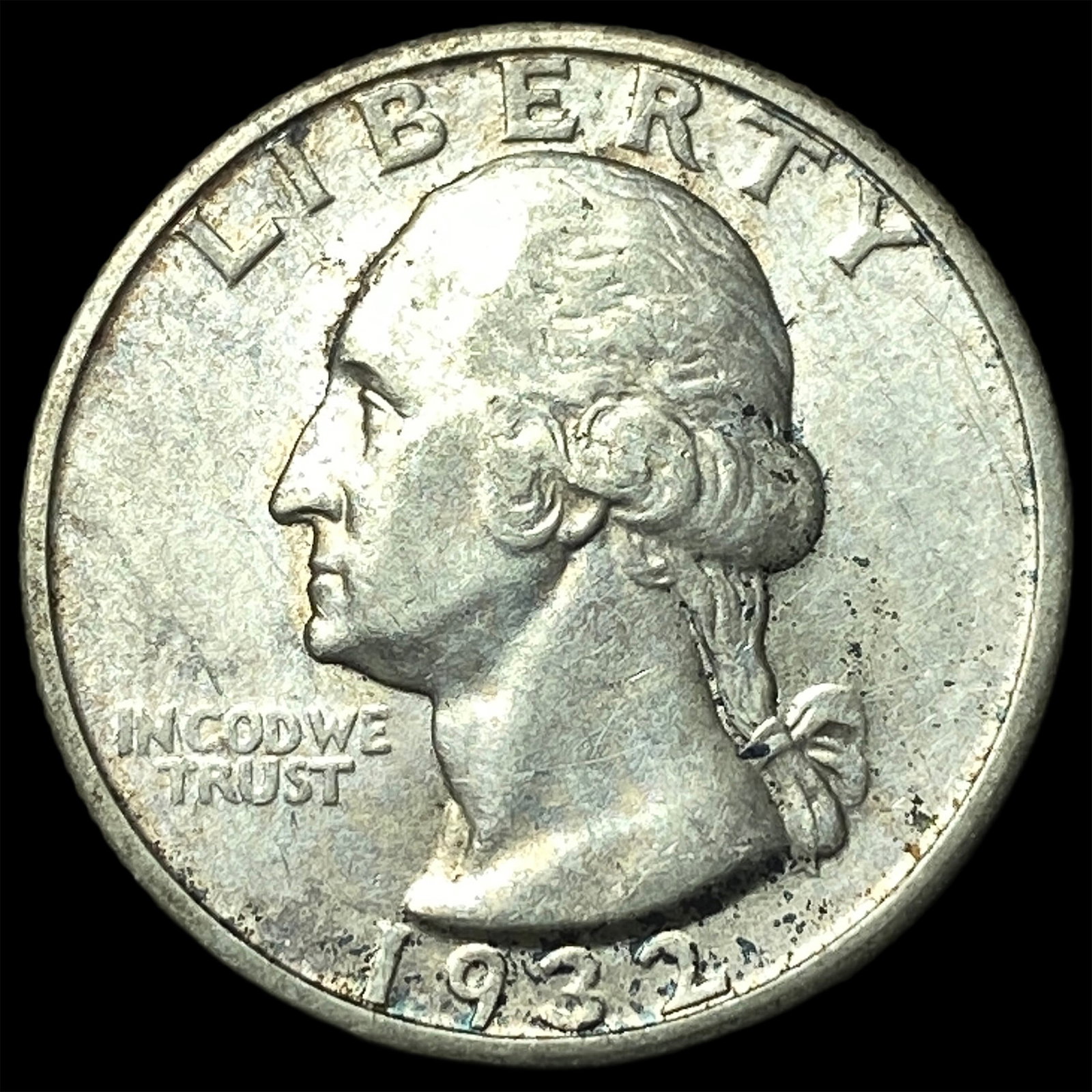 1932-S Silver Washington Quarter UNCIRCULATED: 1932-S Silver Washington Quarter UNCIRCULATED