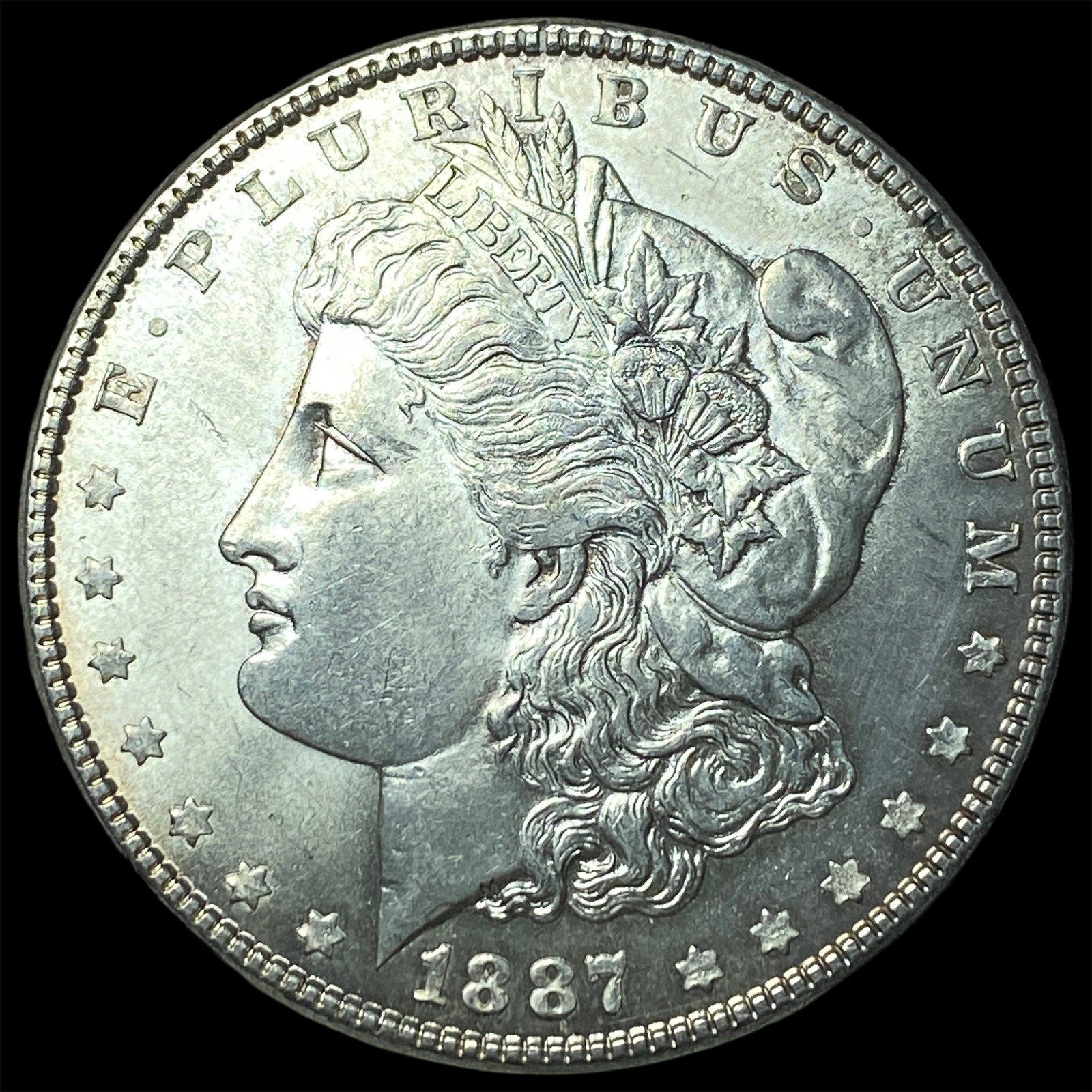 1887 Morgan Silver Dollar UNCIRCULATED: 1887 Morgan Silver Dollar UNCIRCULATED