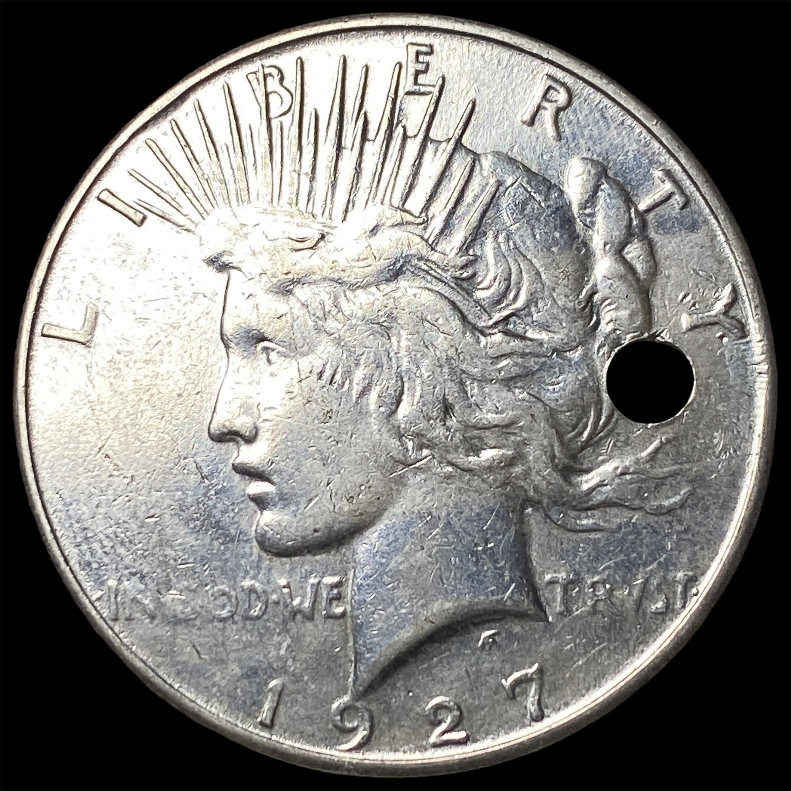 1927-S Silver Peace Dollar HIGH GRADE: 1927-S Silver Peace Dollar HIGH GRADE