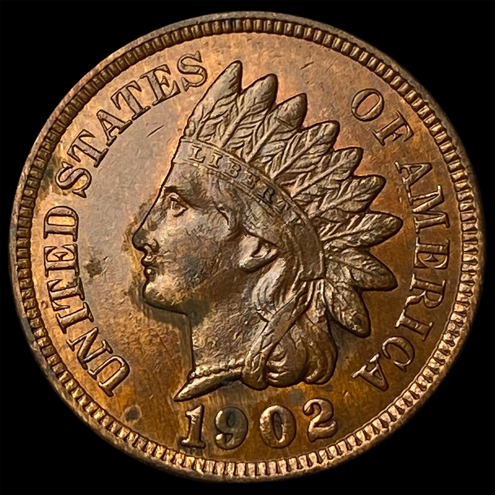 1902 Indian Head Cent UNCIRCULATED: 1902 Indian Head Cent UNCIRCULATED