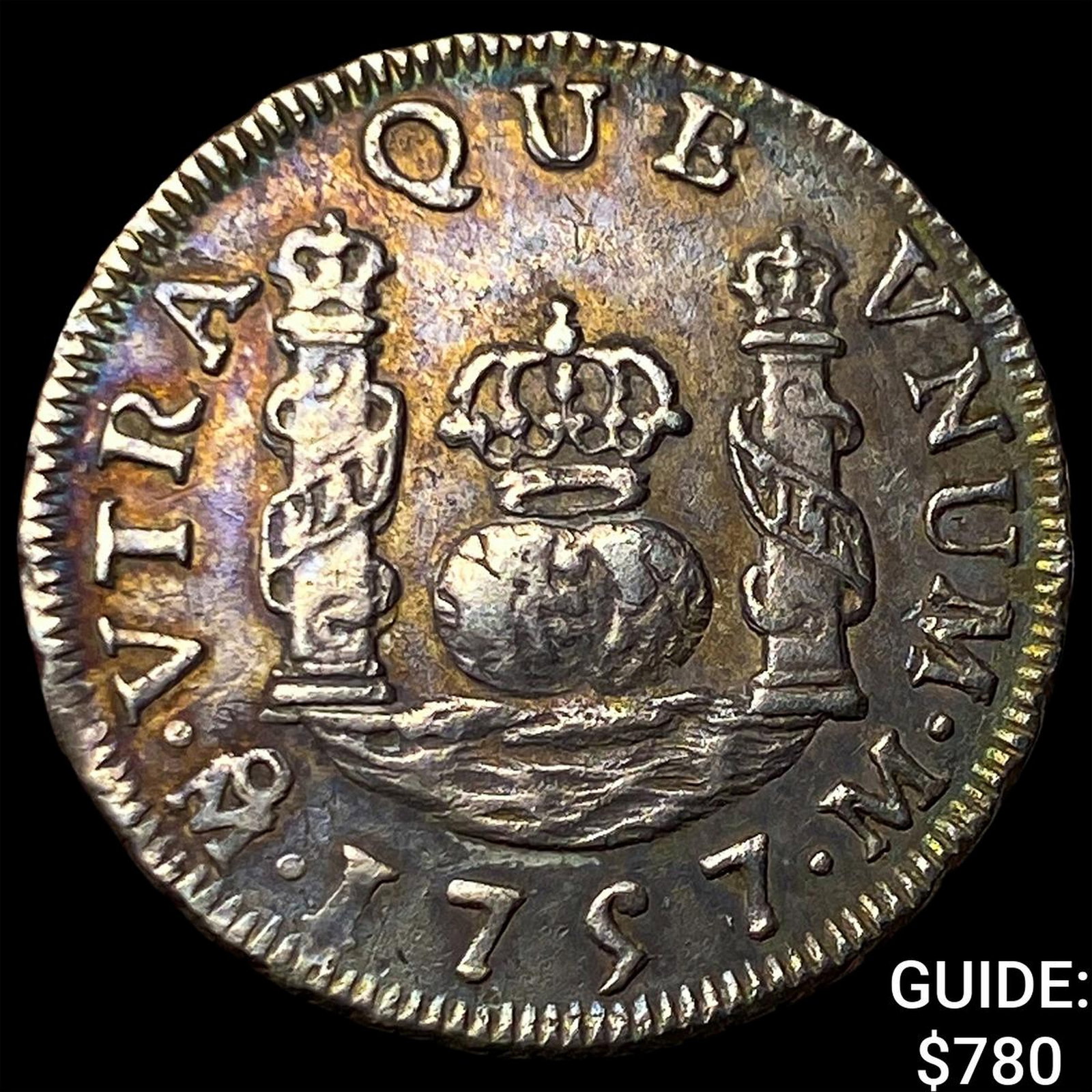 1757-M Mexico Ferdinand VI Silver 1 Real (1 of 2)