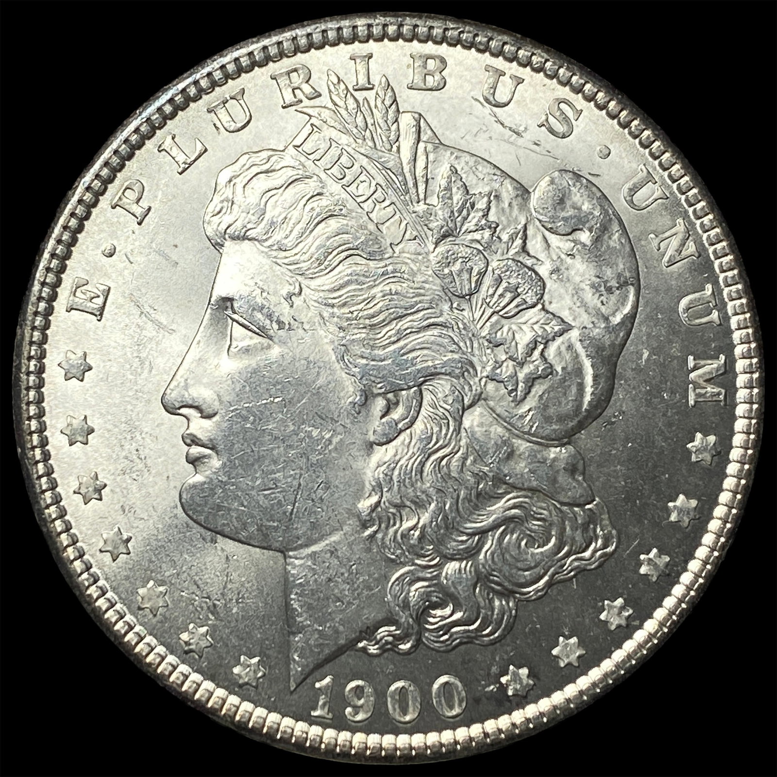 1900 Morgan Silver Dollar UNCIRCULATED: 1900 Morgan Silver Dollar UNCIRCULATED