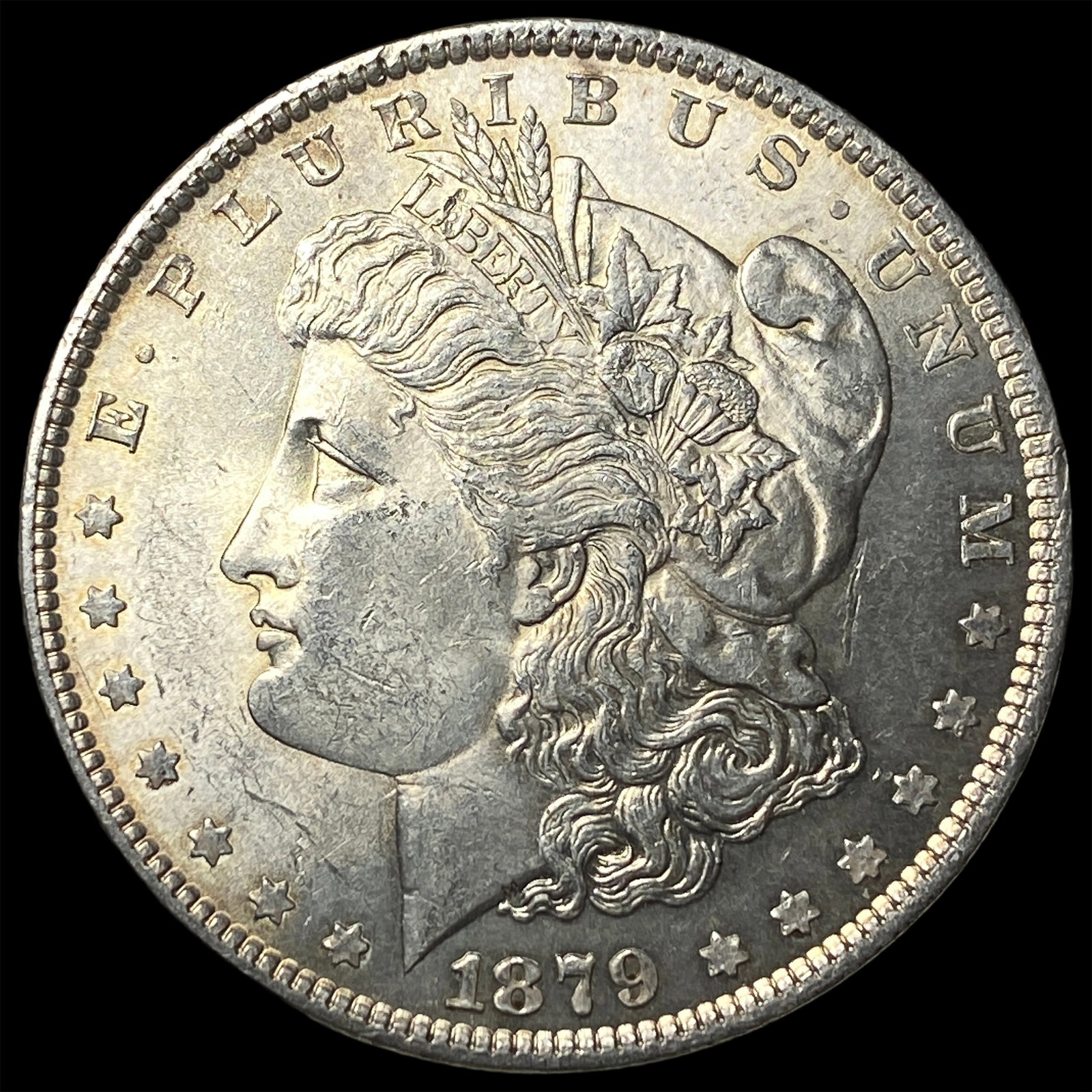 1879 Silver Morgan Dollar CHOICE BU: 1879 Silver Morgan Dollar CHOICE BU