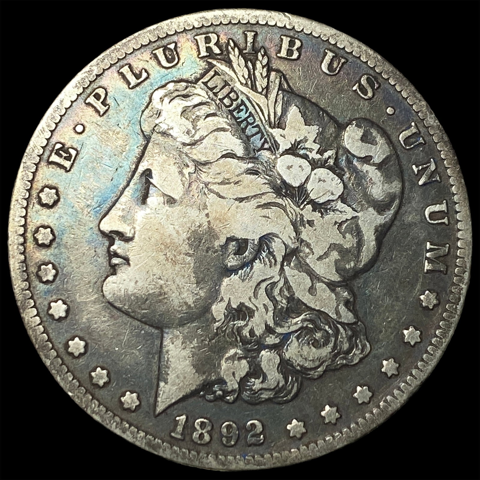 1892-S Silver Morgan Dollar LIGHTLY CIRCULATED (1 of 2)