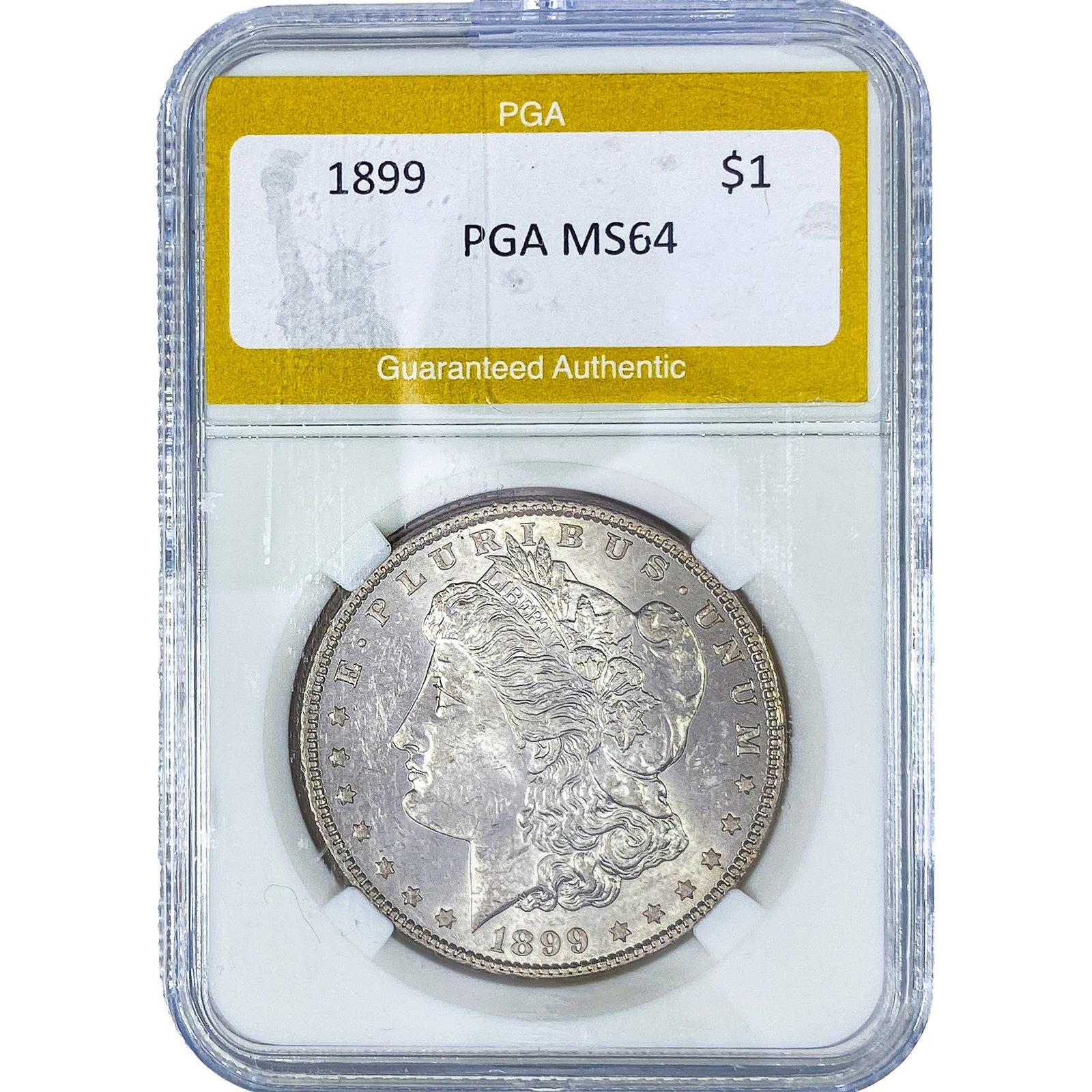 1899 Morgan Silver Dollar PGA MS64: 1899 Morgan Silver Dollar PGA MS64