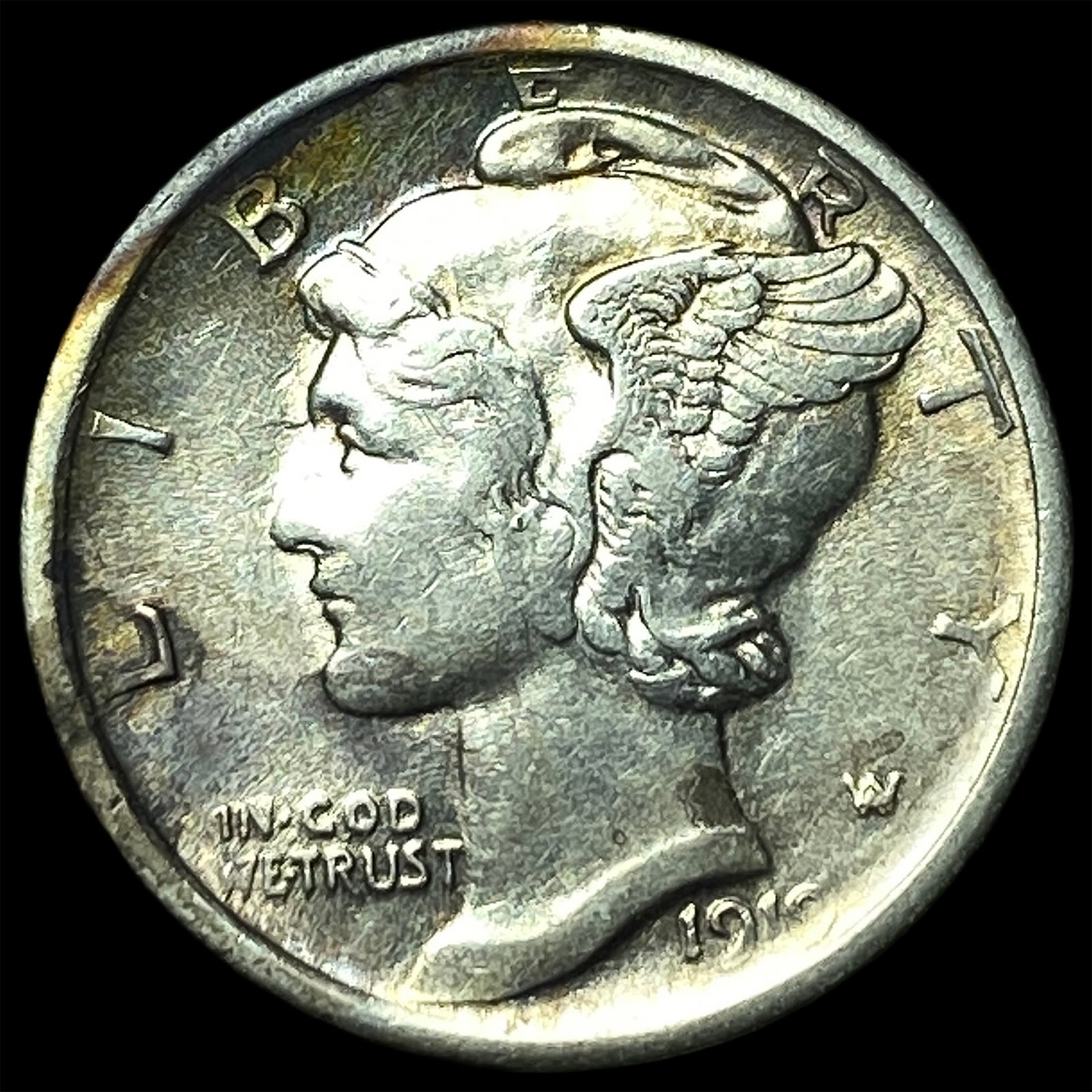 1916 Mercury Dime UNCIRCULATED (1 of 2)