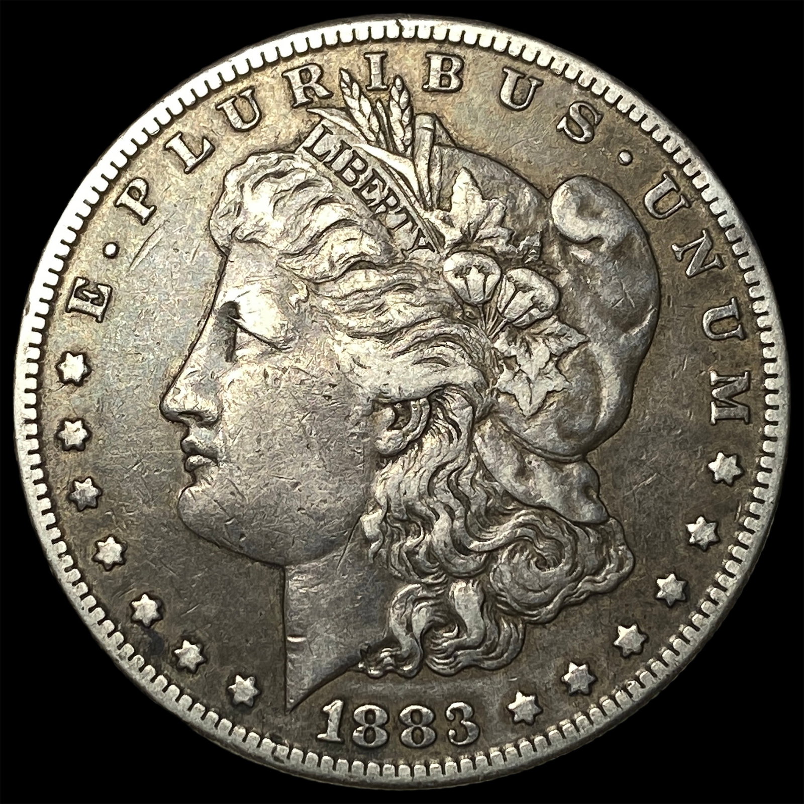 1883-S Silver Morgan Dollar CLOSELY UNCIRCULATED: 1883-S Silver Morgan Dollar CLOSELY UNCIRCULATED