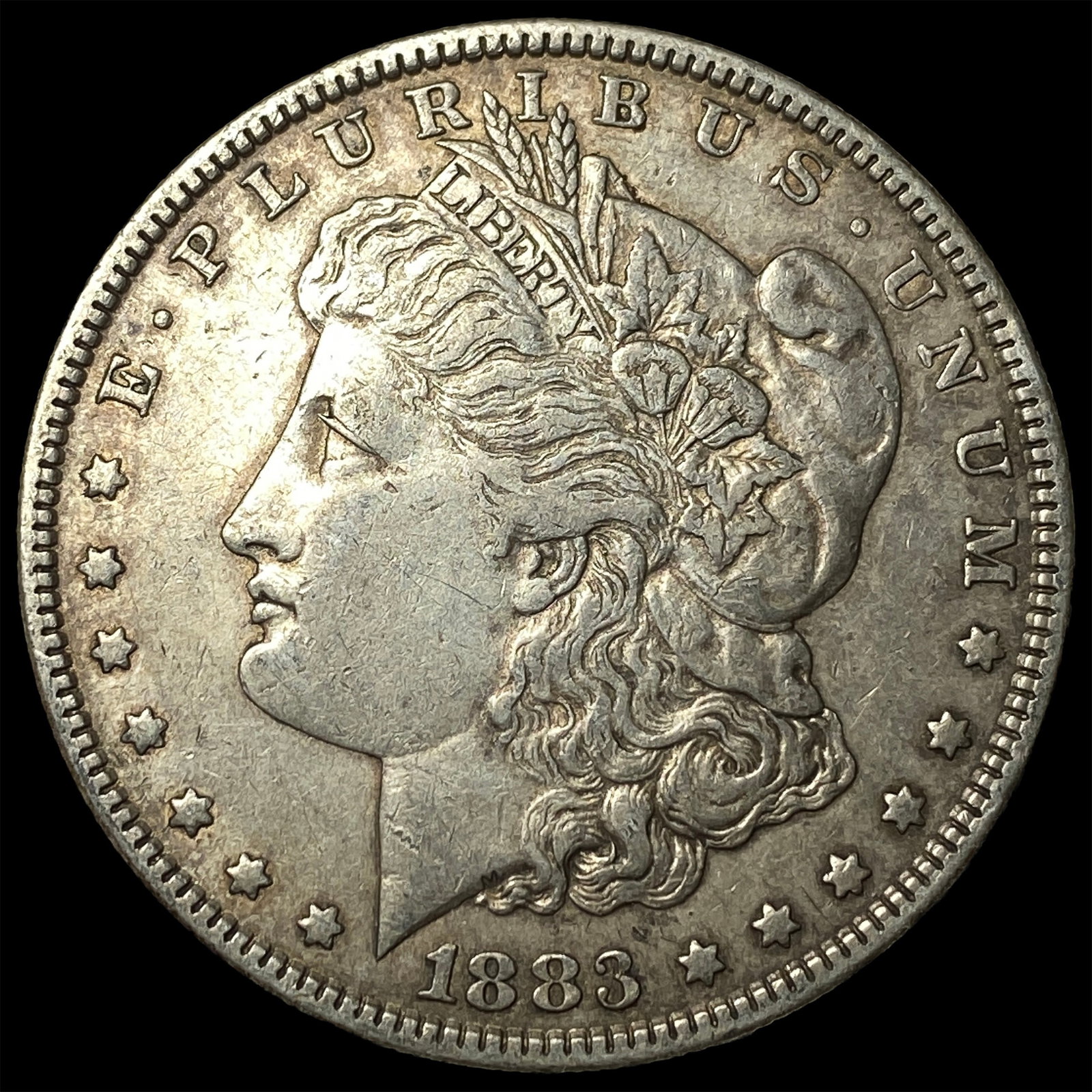 1883-S Silver Morgan Dollar CLOSELY UNCIRCULATED: 1883-S Silver Morgan Dollar CLOSELY UNCIRCULATED