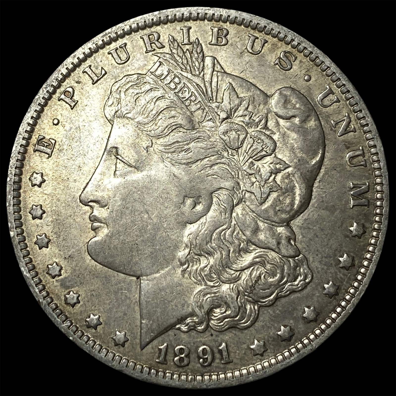1891-O Silver Morgan Dollar CLOSELY UNCIRCULATED: 1891-O Silver Morgan Dollar CLOSELY UNCIRCULATED