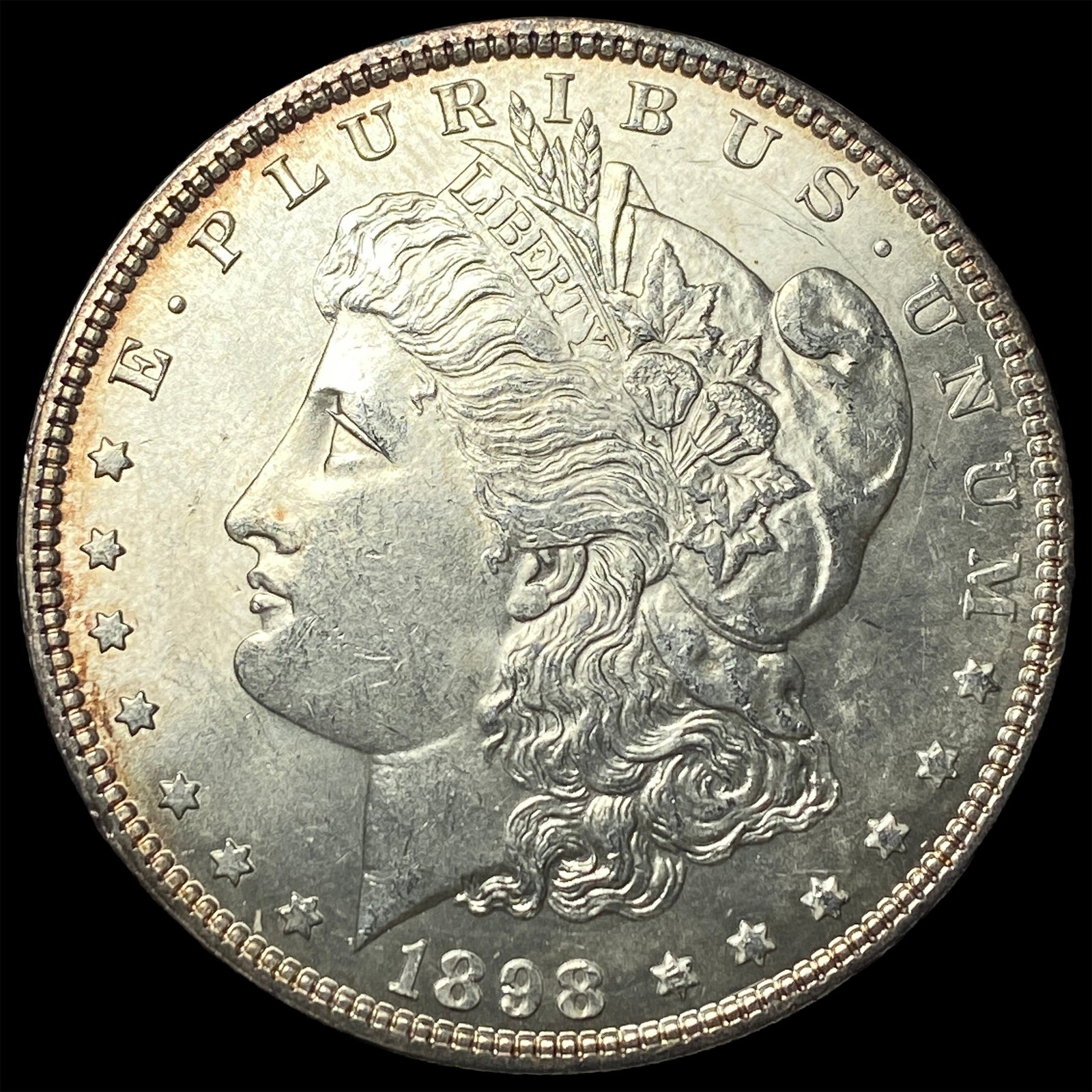 1898 Morgan Silver Dollar CHOICE BU (1 of 2)