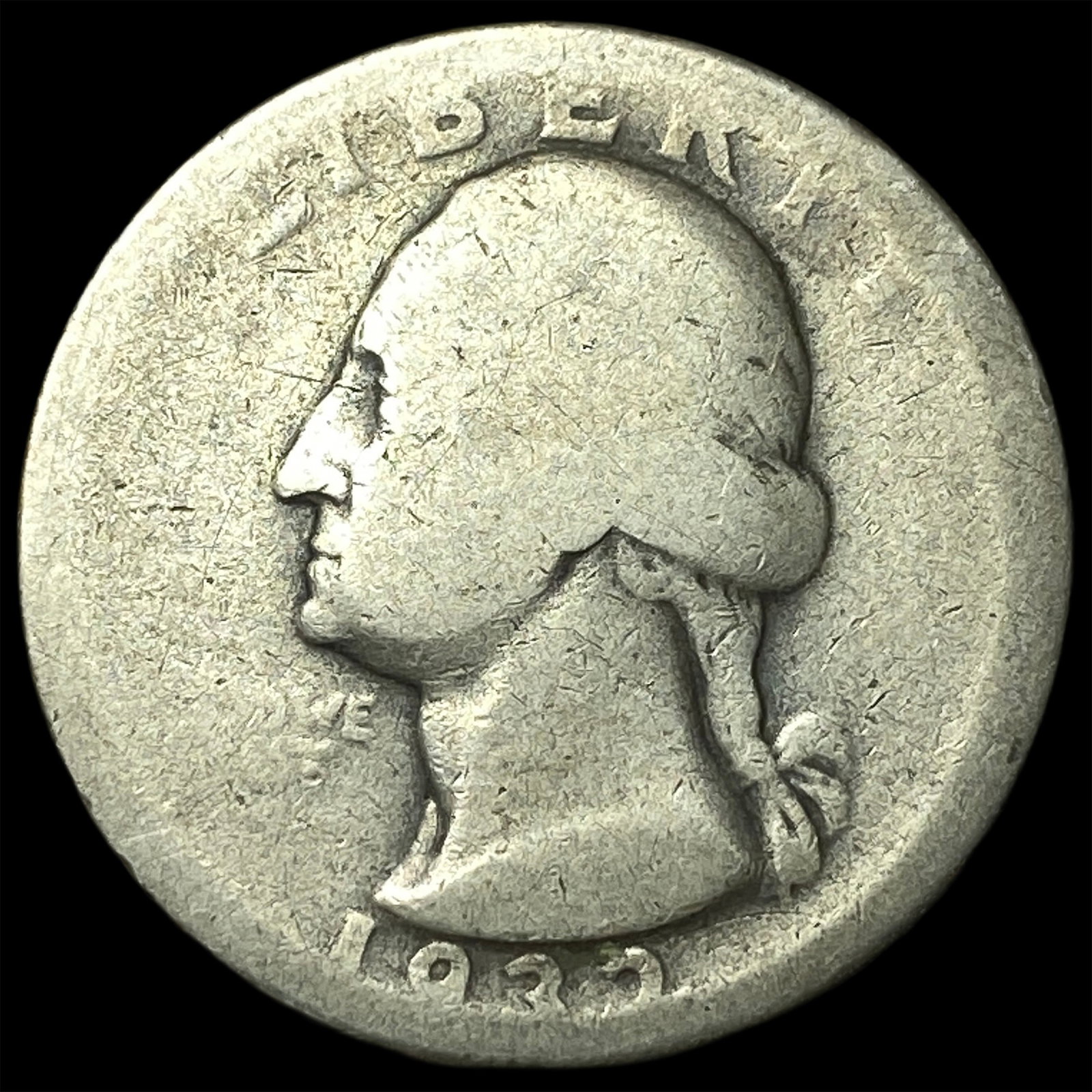 1932-D Washington Quarter NICELY CIRCULATED: 1932-D Washington Quarter NICELY CIRCULATED