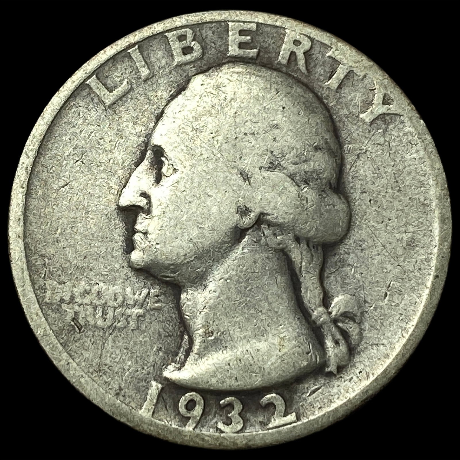 1932-D Silver Washington Quarter LIGHTLY CIRCULATED: 1932-D Silver Washington Quarter LIGHTLY CIRCULATED