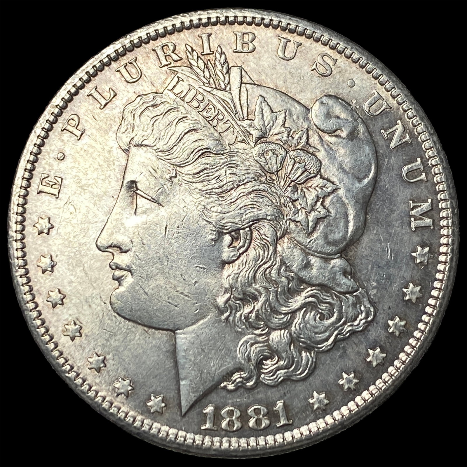 1881-S Morgan Silver Dollar UNCIRCULATED: 1881-S Morgan Silver Dollar UNCIRCULATED