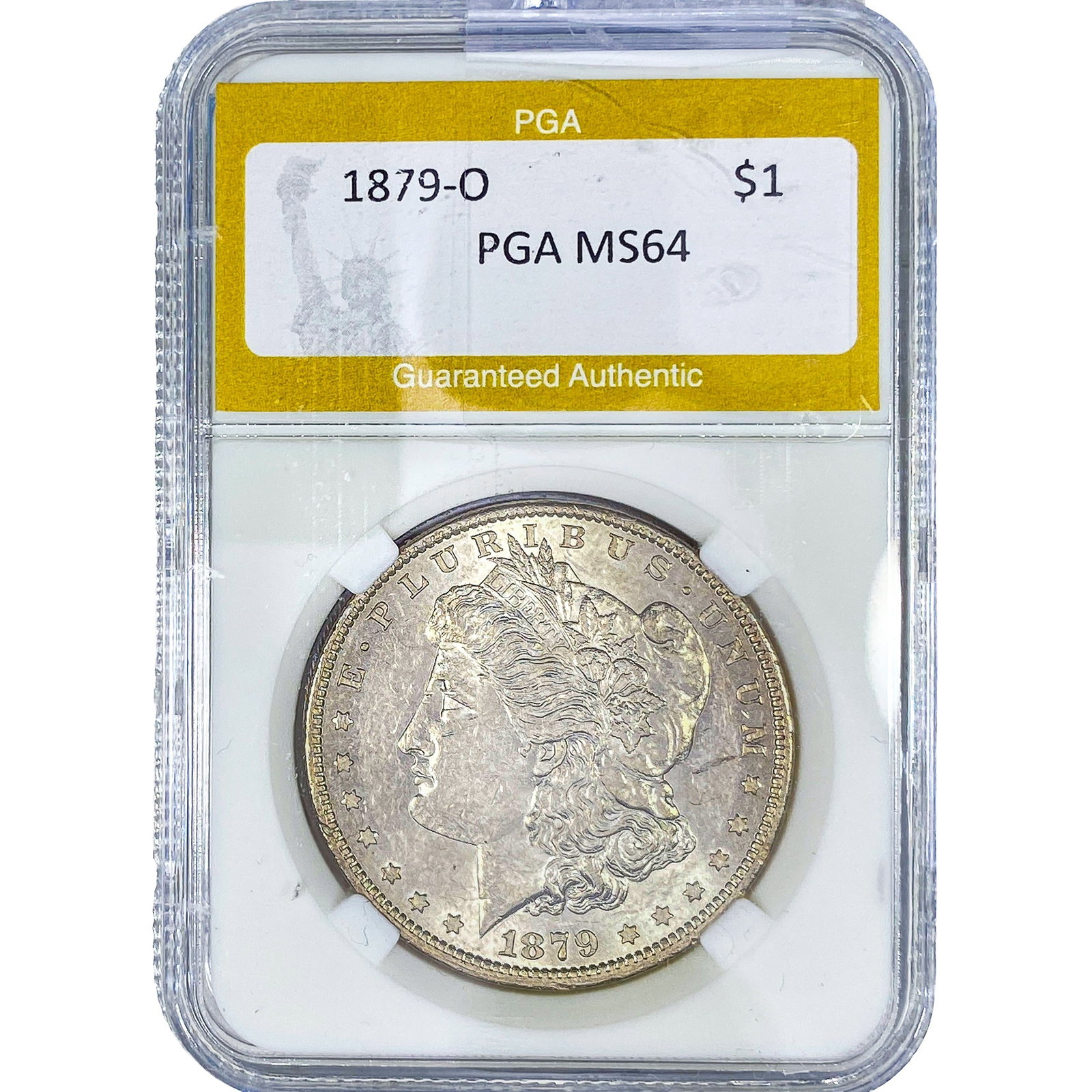 1879-O Morgan Silver Dollar PGA MS64 (1 of 2)