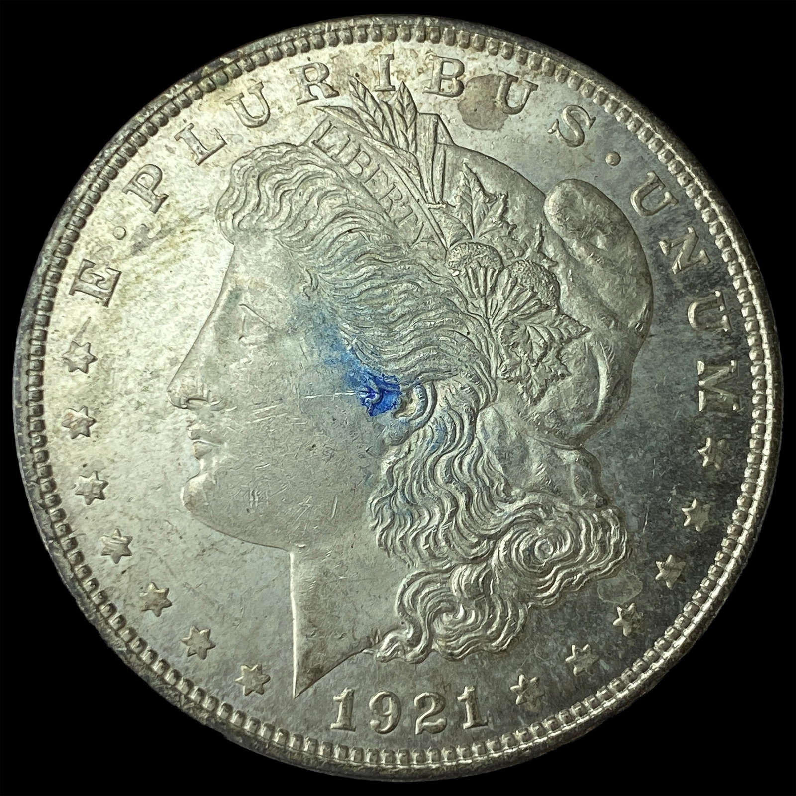 1921 Silver Morgan Dollar UNCIRCULATED: 1921 Silver Morgan Dollar UNCIRCULATED