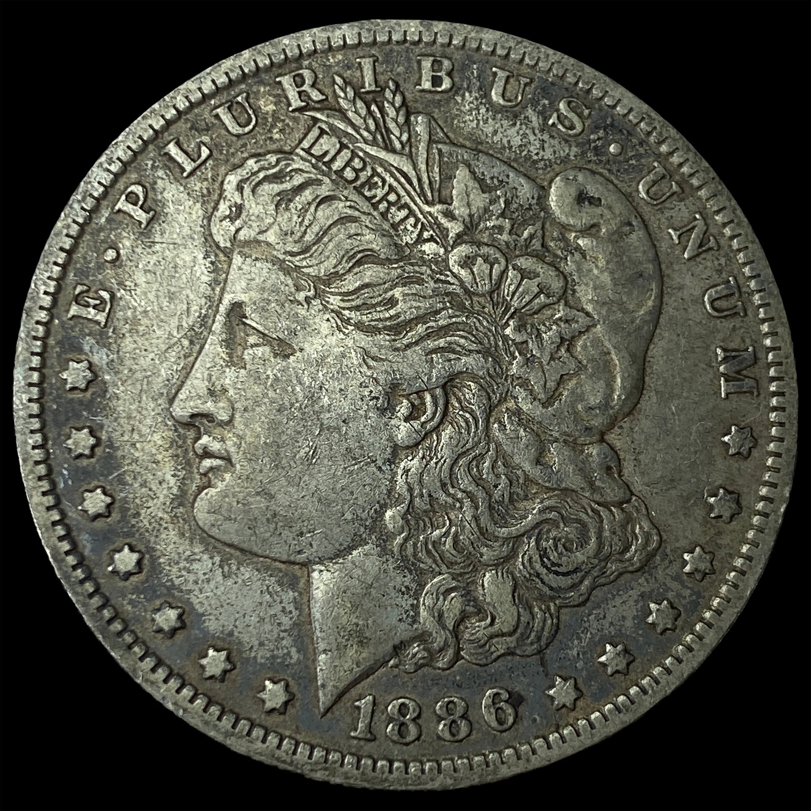 1886-O Silver Morgan Dollar NEARLY UNCIRCULATED: 1886-O Silver Morgan Dollar NEARLY UNCIRCULATED