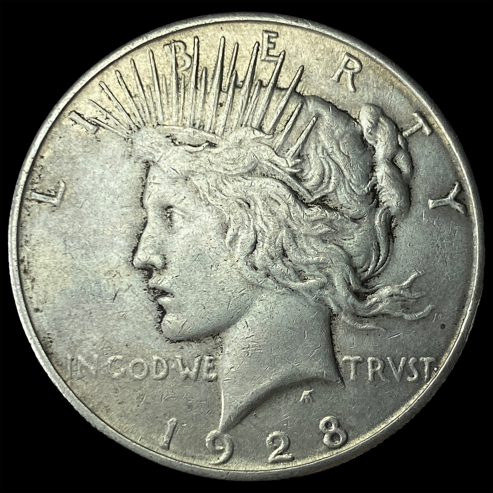 1928-S Silver Peace Dollar UNCIRCULATED: 1928-S Silver Peace Dollar UNCIRCULATED