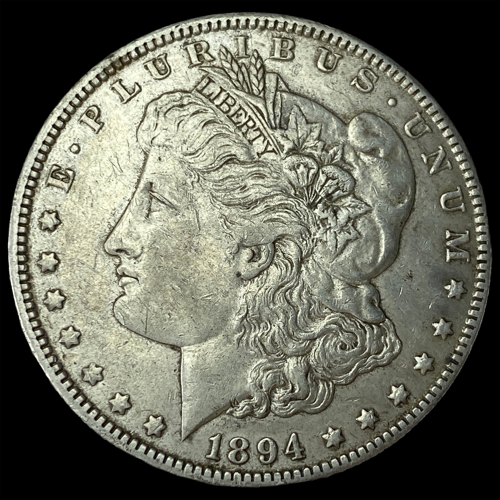 1894-O Silver Morgan Dollar CLOSELY UNCIRCULATED: 1894-O Silver Morgan Dollar CLOSELY UNCIRCULATED