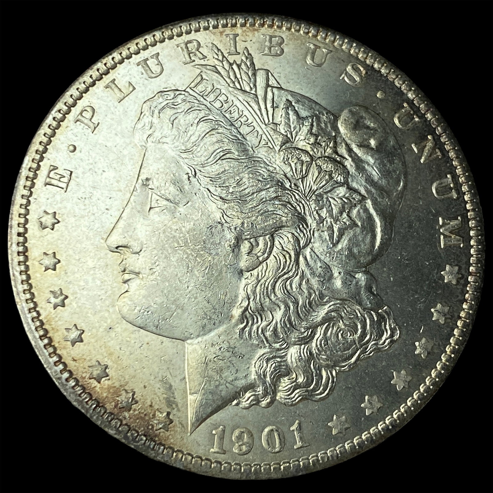 1901-O Silver Morgan Dollar CHOICE BU (1 of 2)