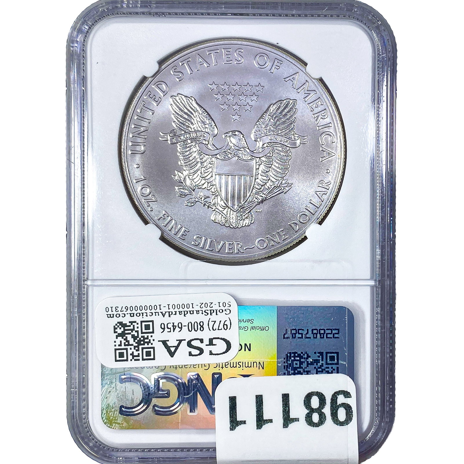 2014 Silver Eagle NGC MS69 - 2
