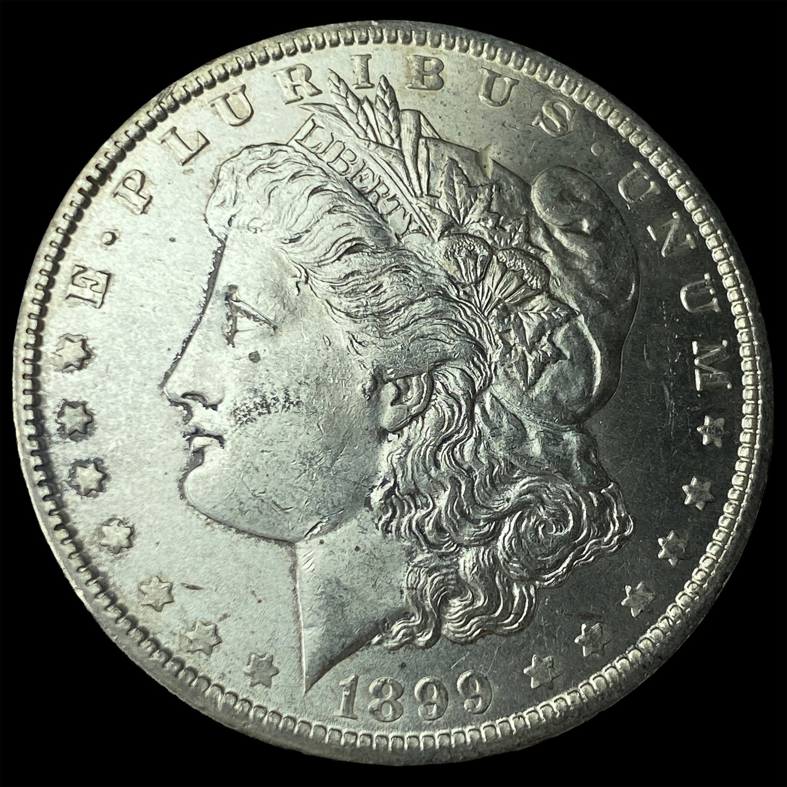 1899-O Silver Morgan Dollar GEM BU: 1899-O Silver Morgan Dollar GEM BU