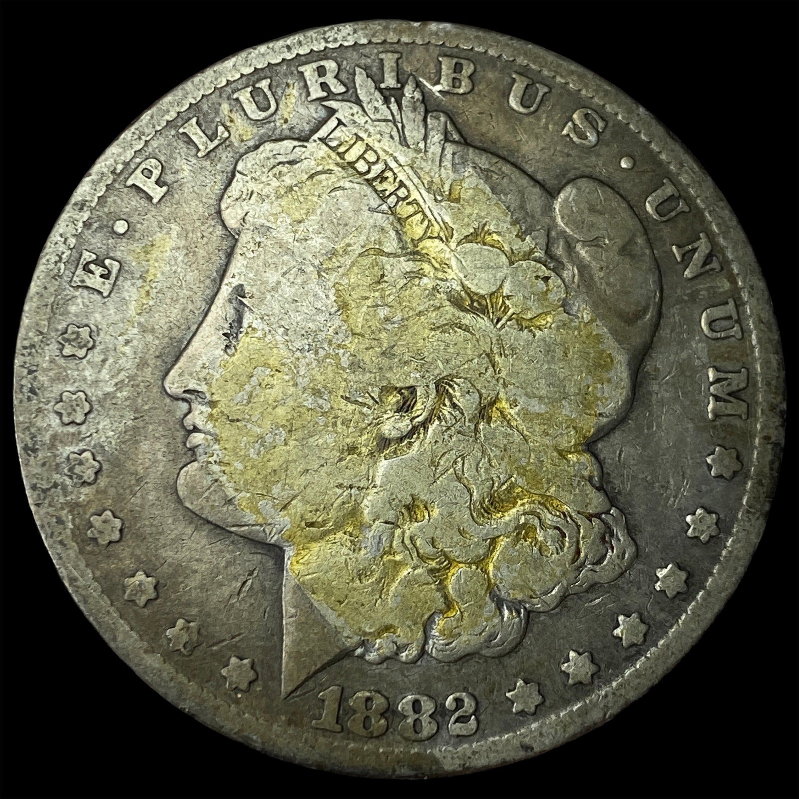 1882-CC Silver Morgan Dollar NICELY CIRCULATED: 1882-CC Silver Morgan Dollar NICELY CIRCULATED