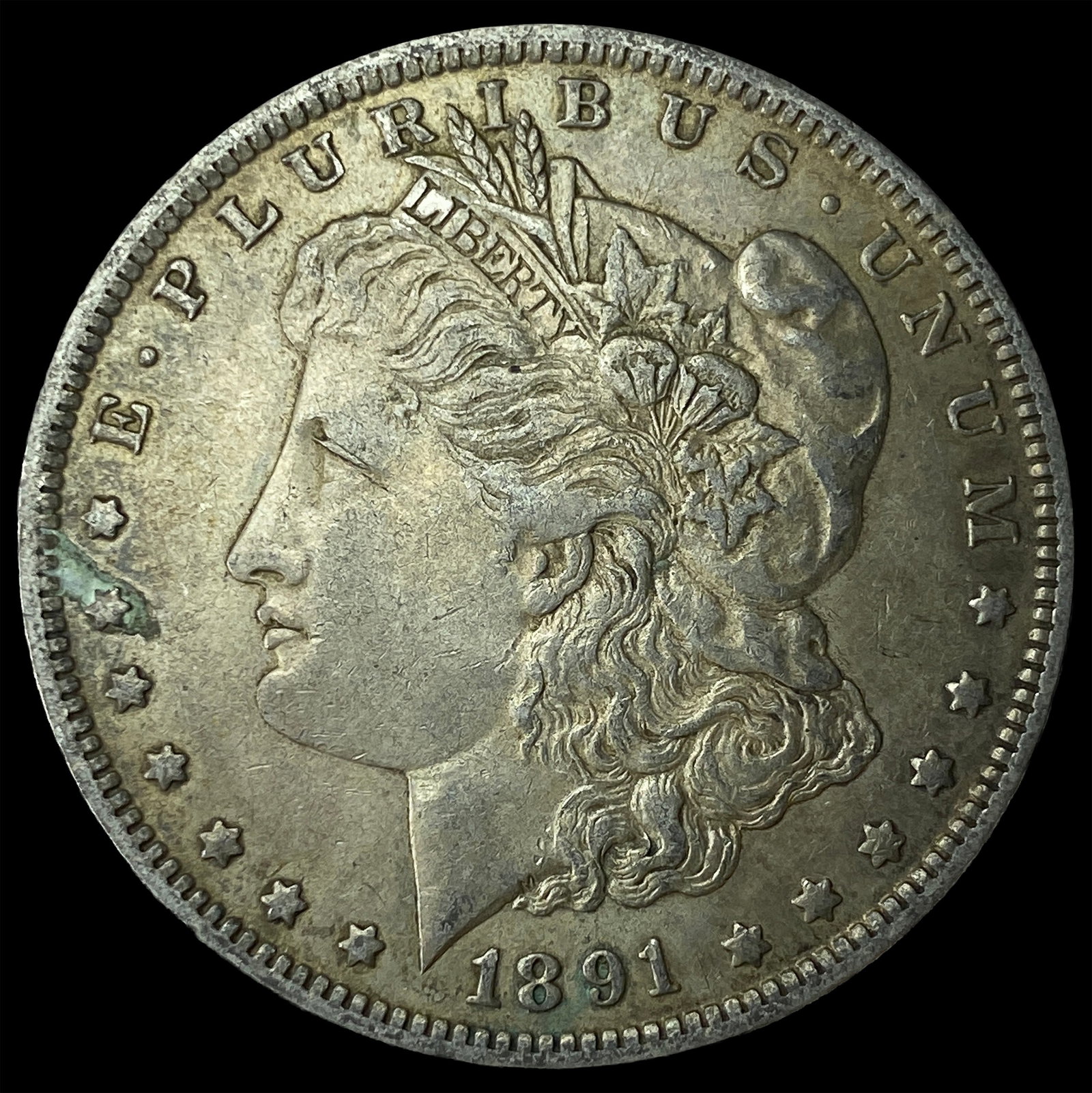 1891-O Silver Morgan Dollar CLOSELY UNCIRCULATED: 1891-O Silver Morgan Dollar CLOSELY UNCIRCULATED