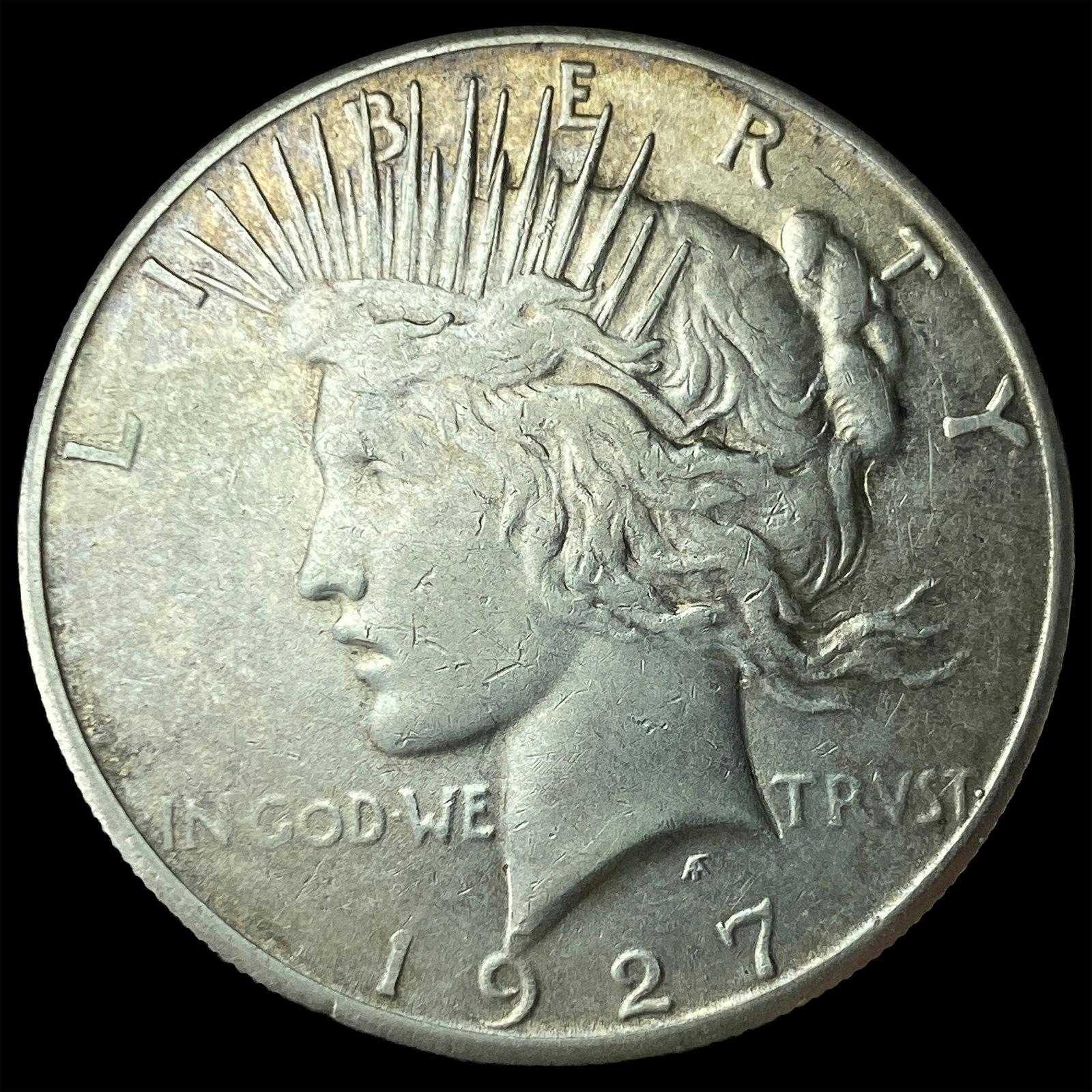 1927-S Silver Peace Dollar CLOSELY UNCIRCULATED
