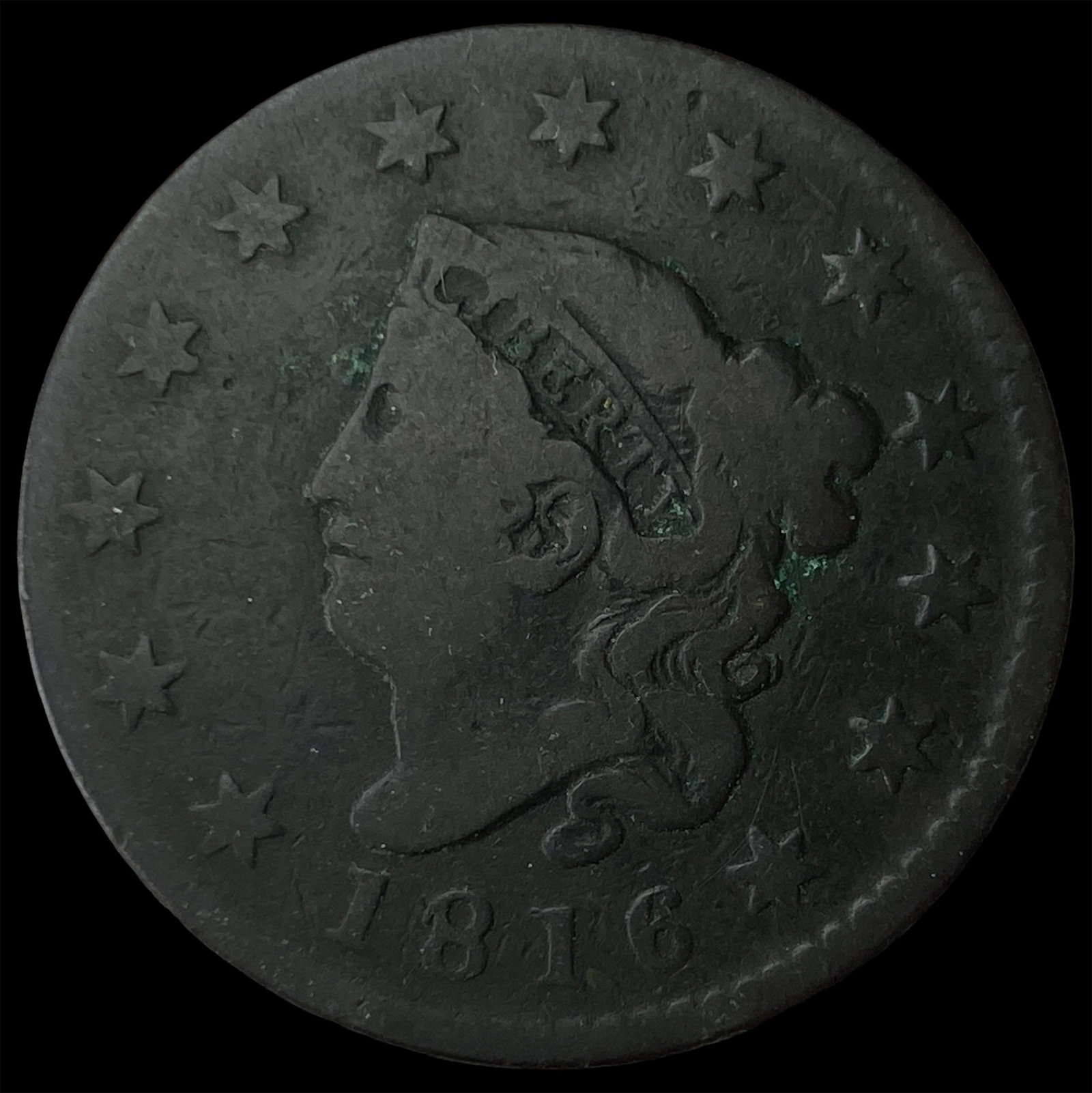 1816 Large Cent LIGHTLY CIRCULATED (1 of 2)