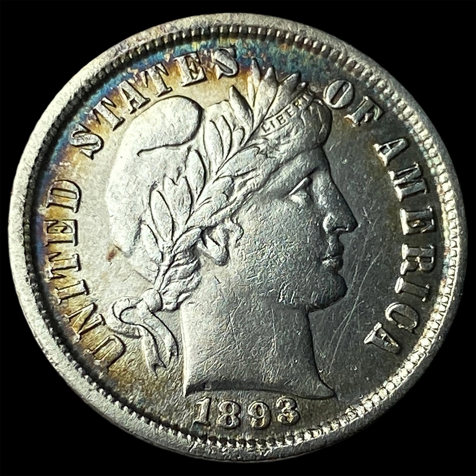 1893 Barber Dime UNCIRCULATED: 1893 Barber Dime UNCIRCULATED
