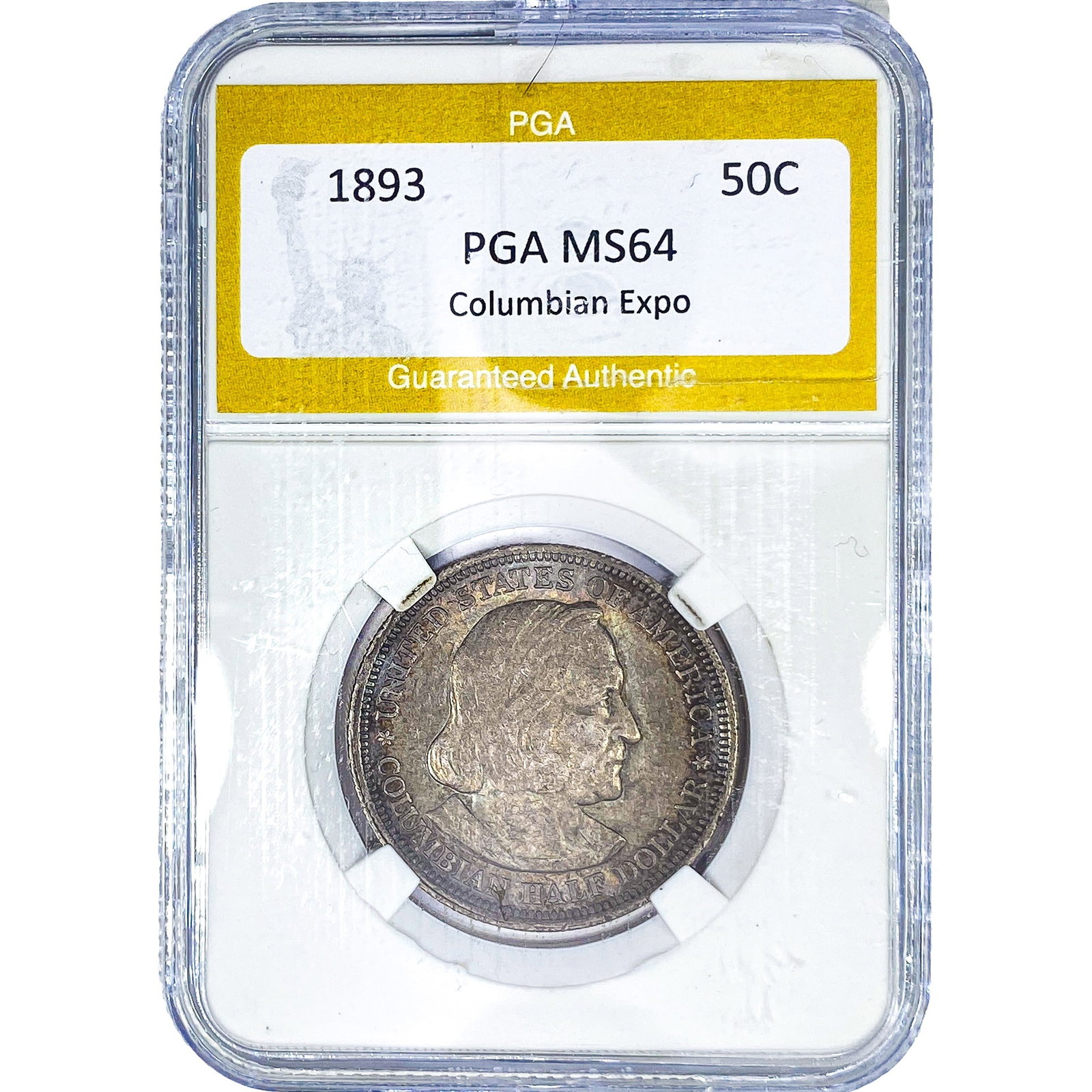 1893 Columbian Expo Half Dollar PGA MS64 (1 of 2)