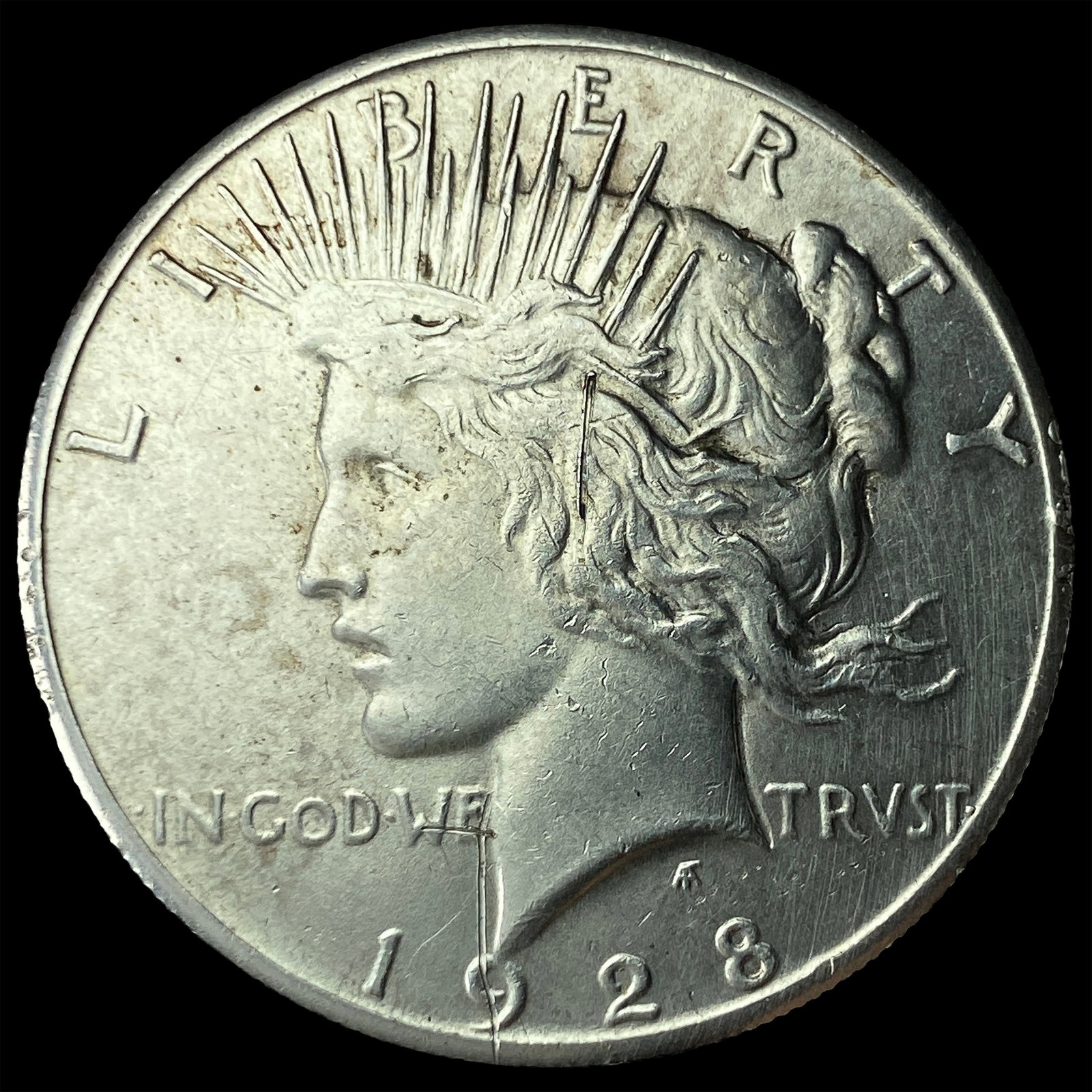 1928 Silver Peace Dollar HIGH GRADE (1 of 2)