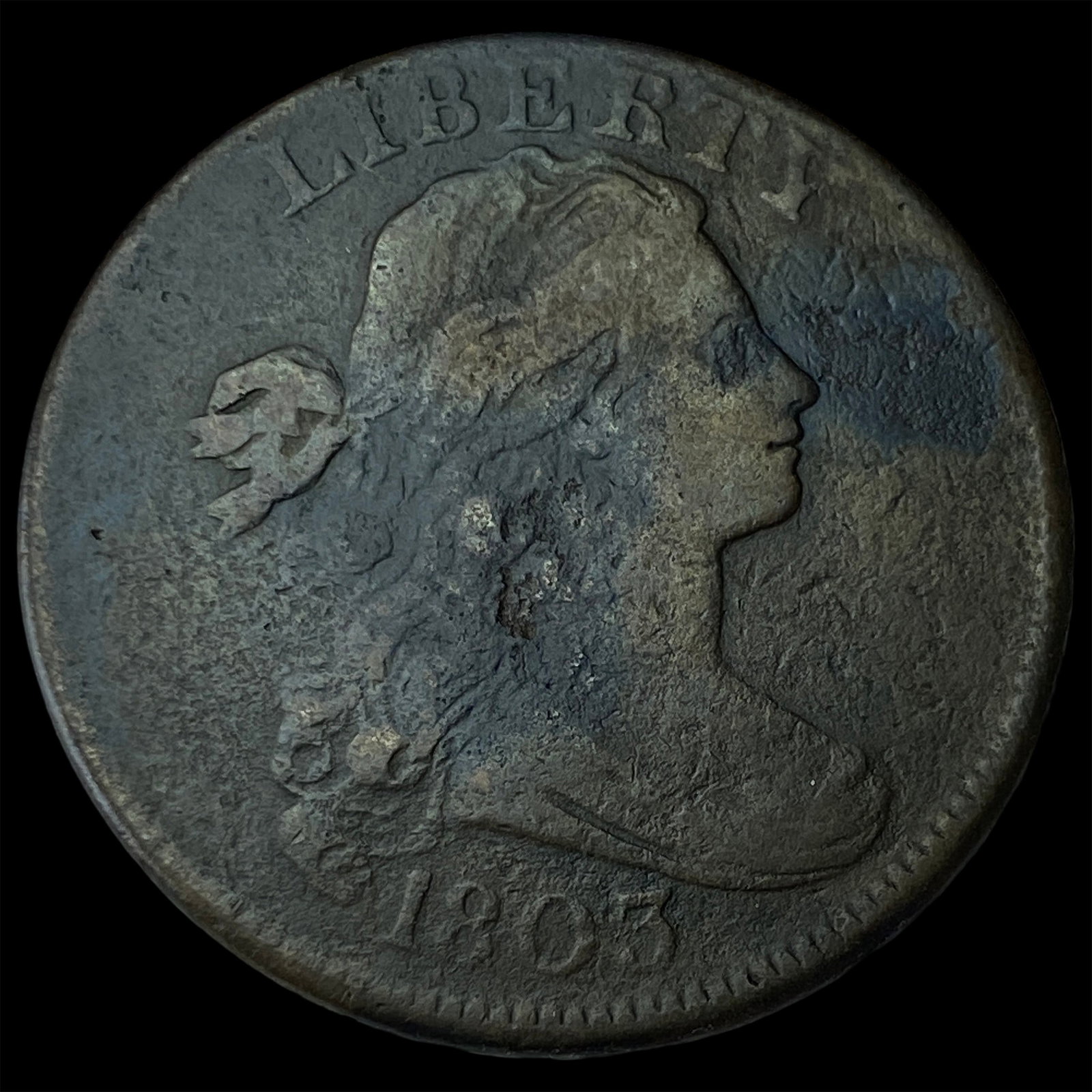 1803 Draped Bust Large Cent LIGHTLY CIRCULATED (1 of 2)
