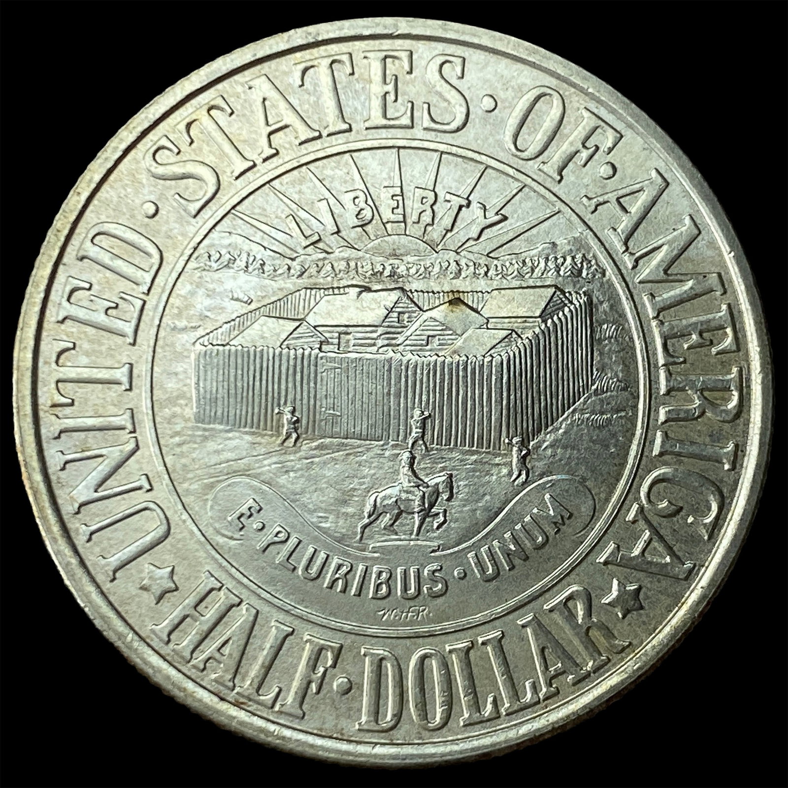 1936 Silver York County Commemorative Half Dollar GEM BU: 1936 Silver York County Commemorative Half Dollar GEM BU