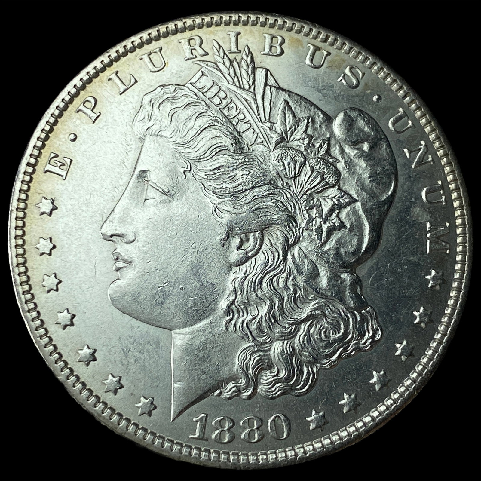 1880-S Silver Morgan Dollar UNCIRCULATED: 1880-S Silver Morgan Dollar UNCIRCULATED
