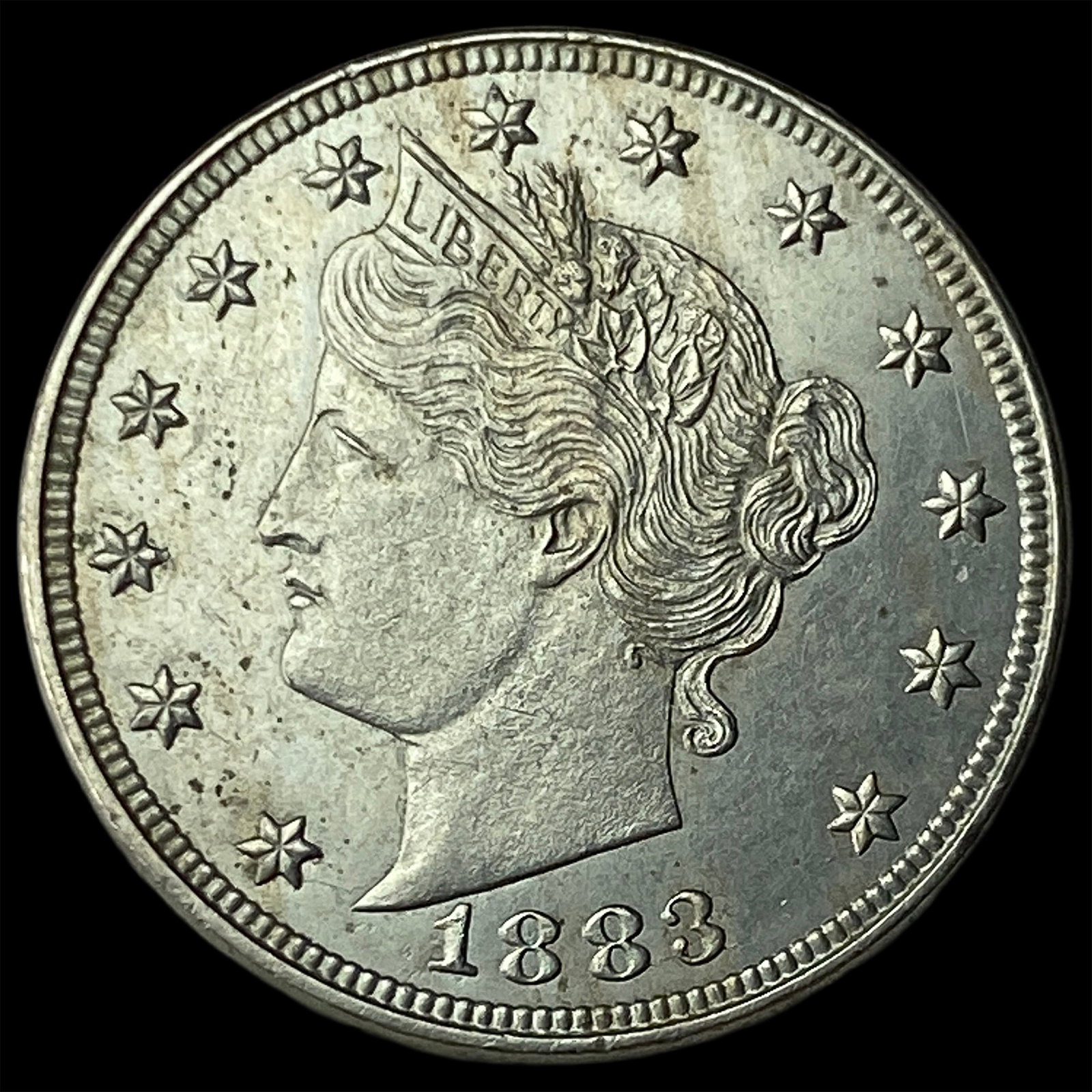 1883 Liberty Head Nickel No Cents UNCIRCULATED: 1883 Liberty Head Nickel No Cents UNCIRCULATED