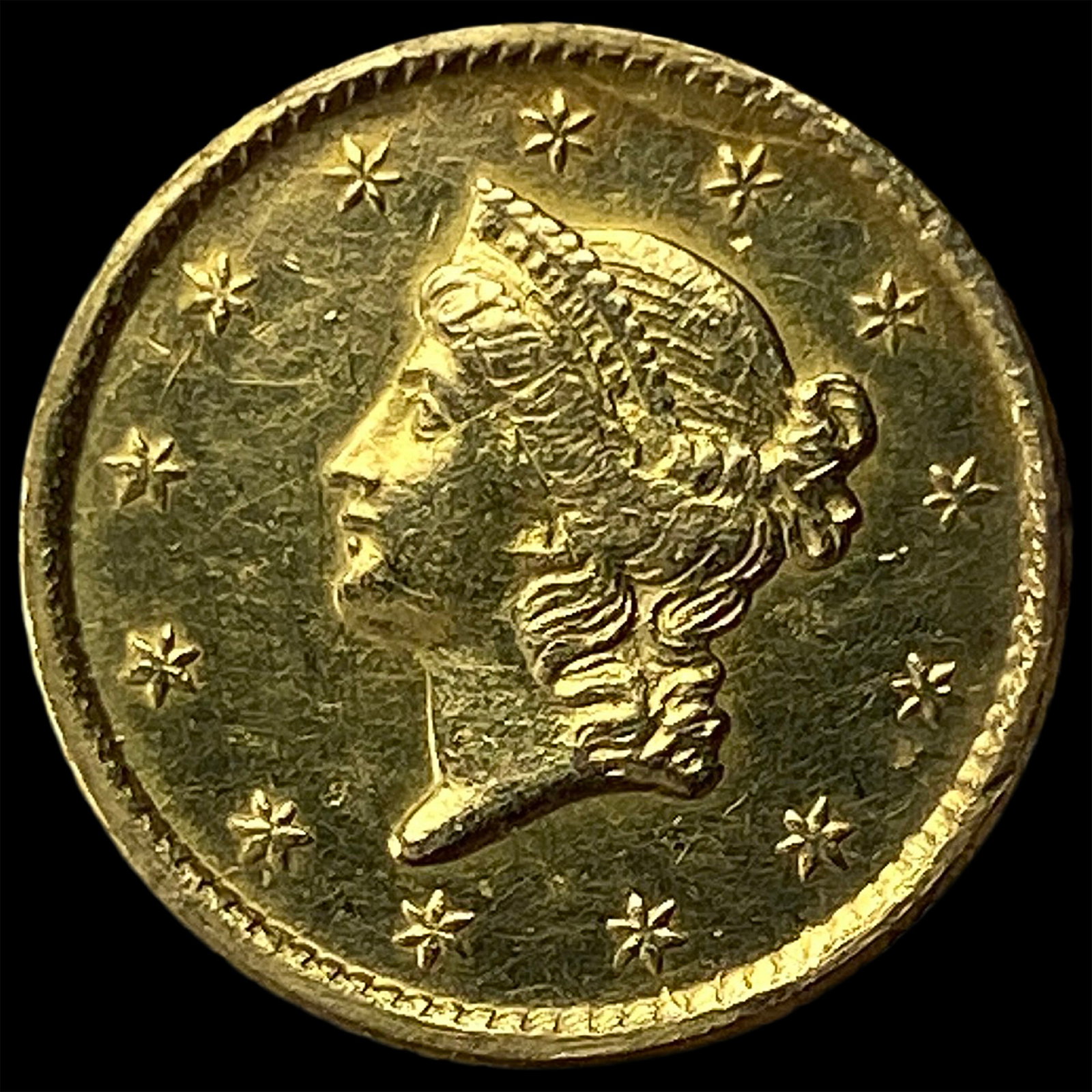 1851 Gold $1 Type 1 UNCIRCULATED: 1851 Gold $1 Type 1 UNCIRCULATED