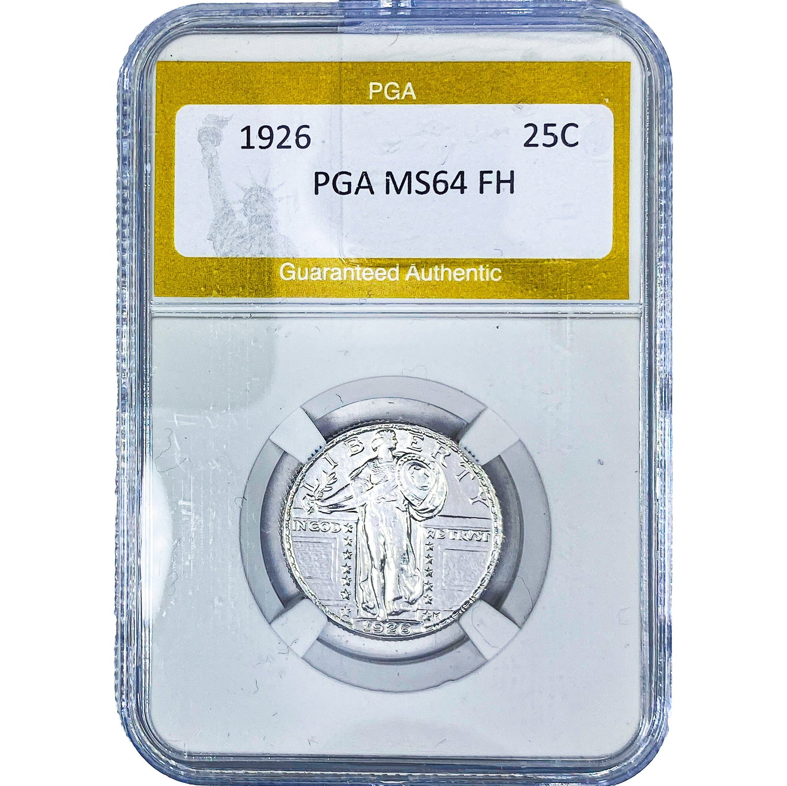 1926 Standing Liberty Quarter PGA MS64 FH (1 of 2)