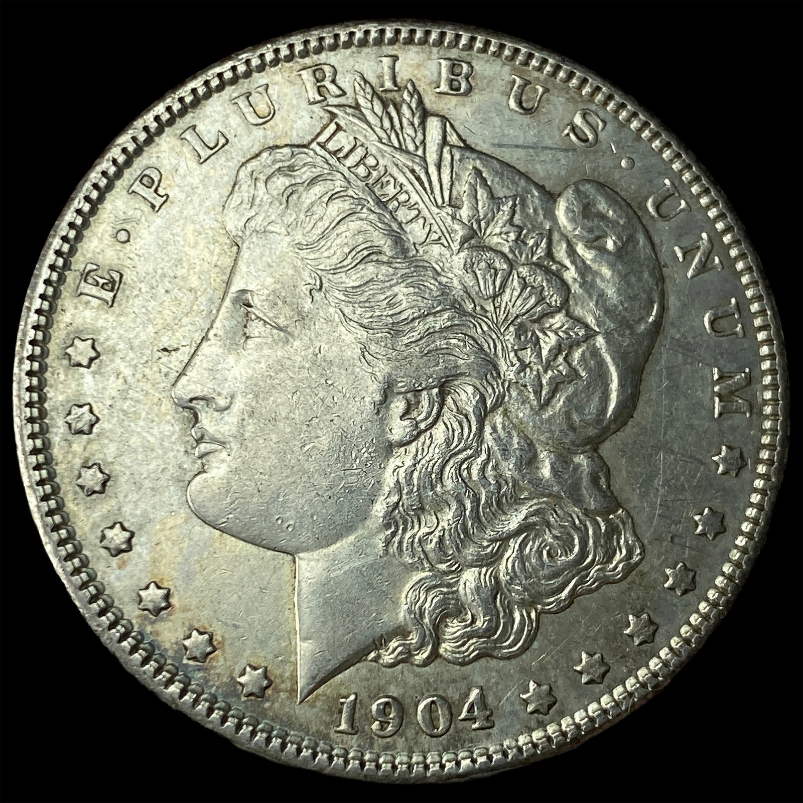 1904 Morgan Silver Dollar UNCIRCULATED: 1904 Morgan Silver Dollar UNCIRCULATED