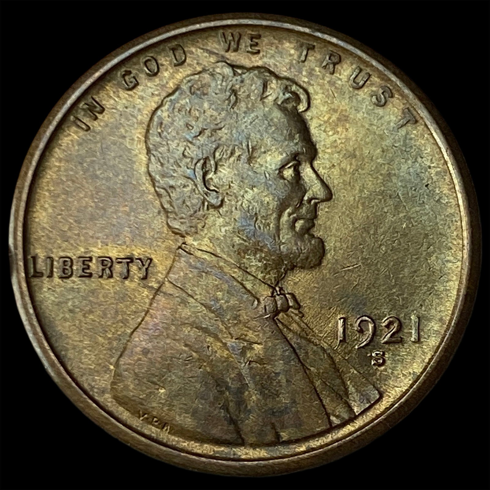 1921-S Lincoln Wheat Cent GEM BU (1 of 2)
