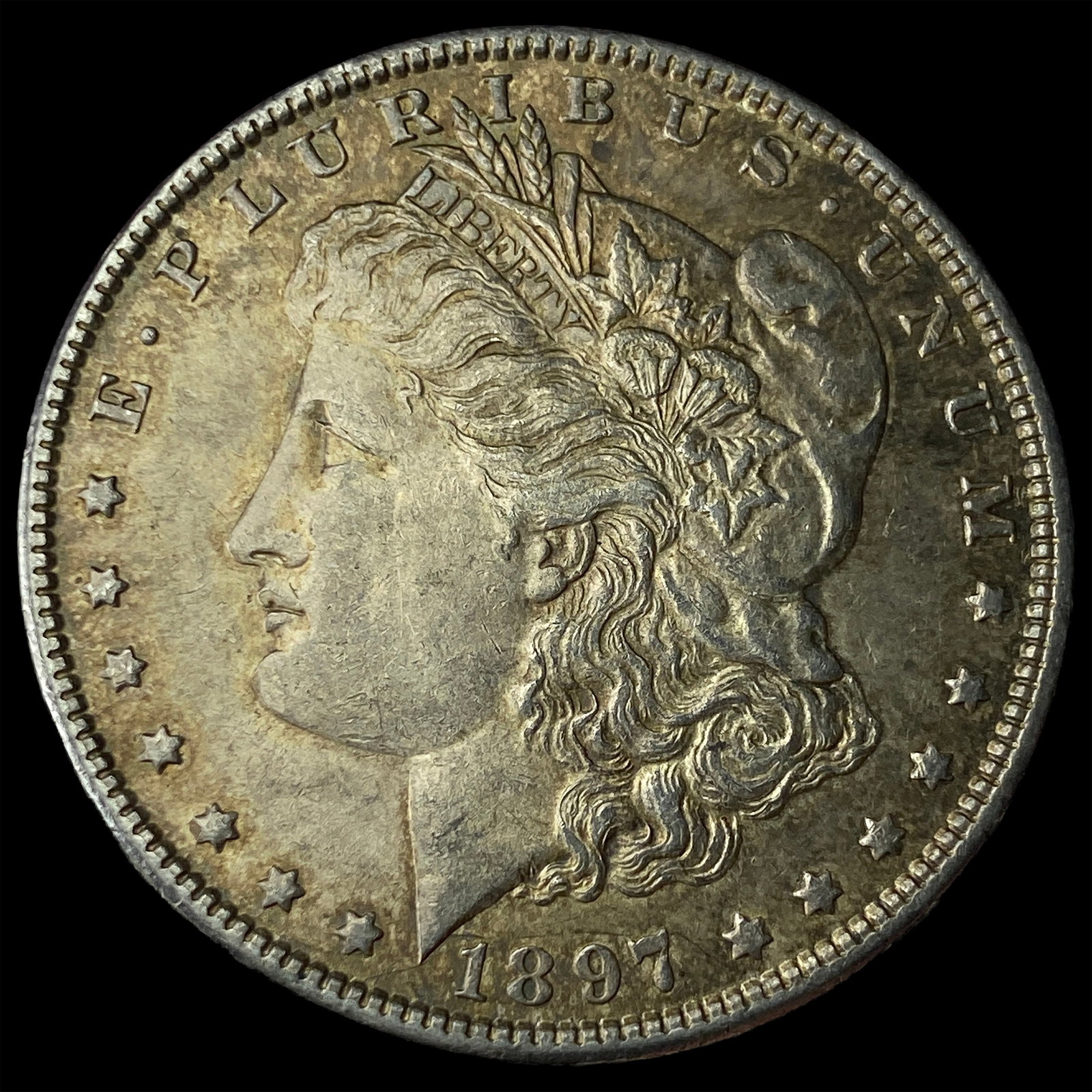 1897 Morgan Silver Dollar CHOICE BU: 1897 Morgan Silver Dollar CHOICE BU