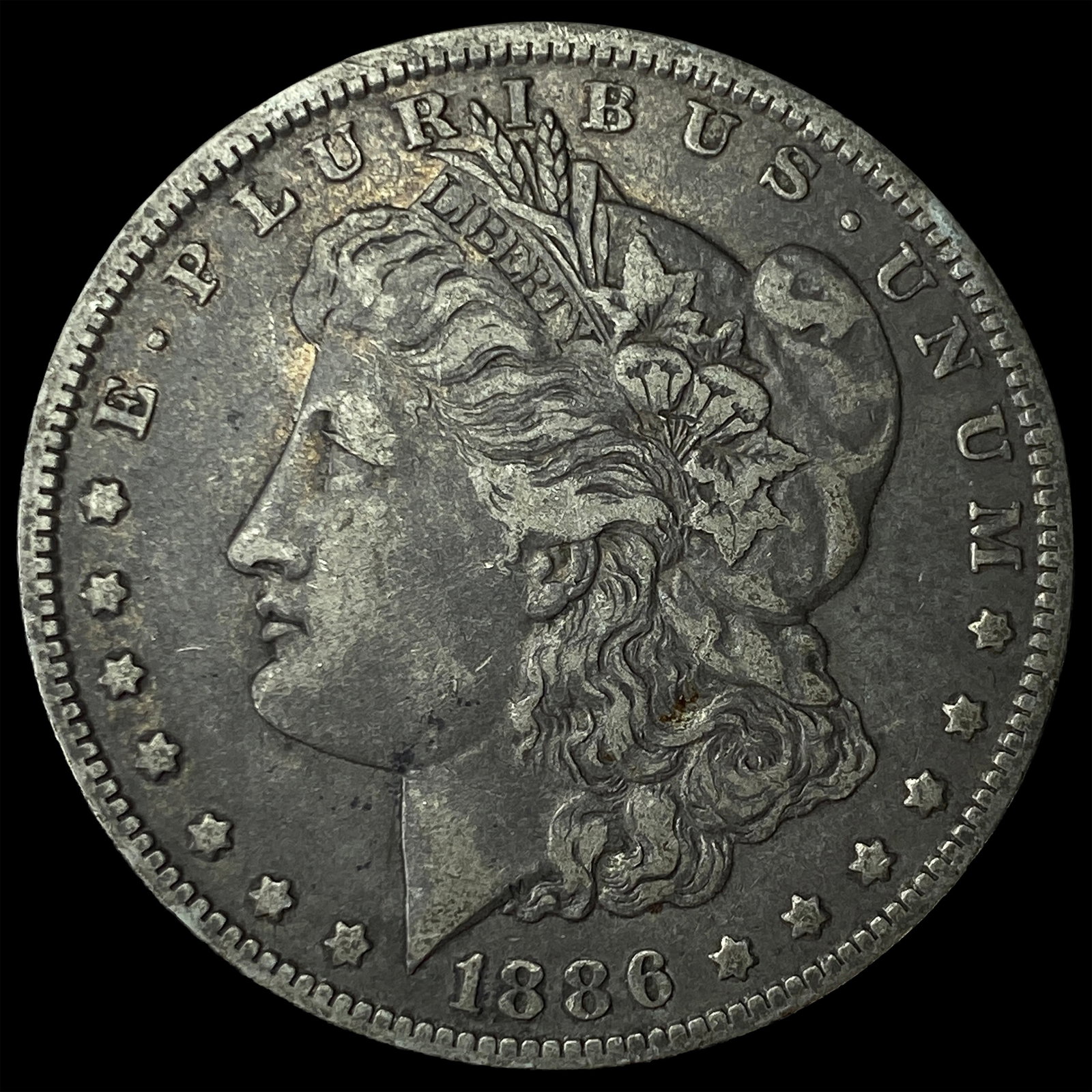 1886-O Silver Morgan Dollar LIGHTLY CIRCULATED: 1886-O Silver Morgan Dollar LIGHTLY CIRCULATED