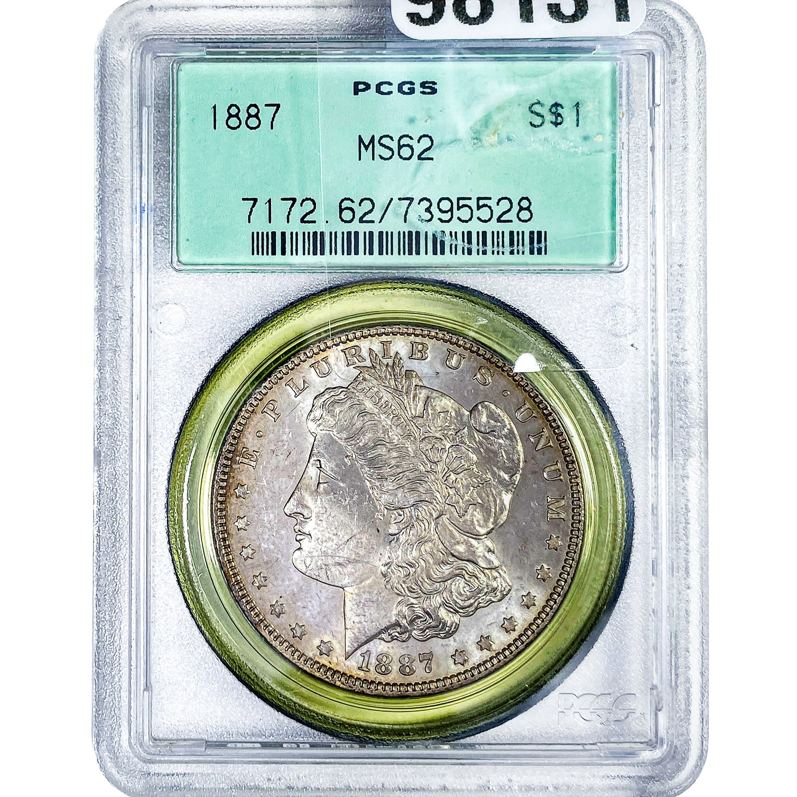 1887 Morgan Silver Dollar PCGS MS62 (1 of 2)