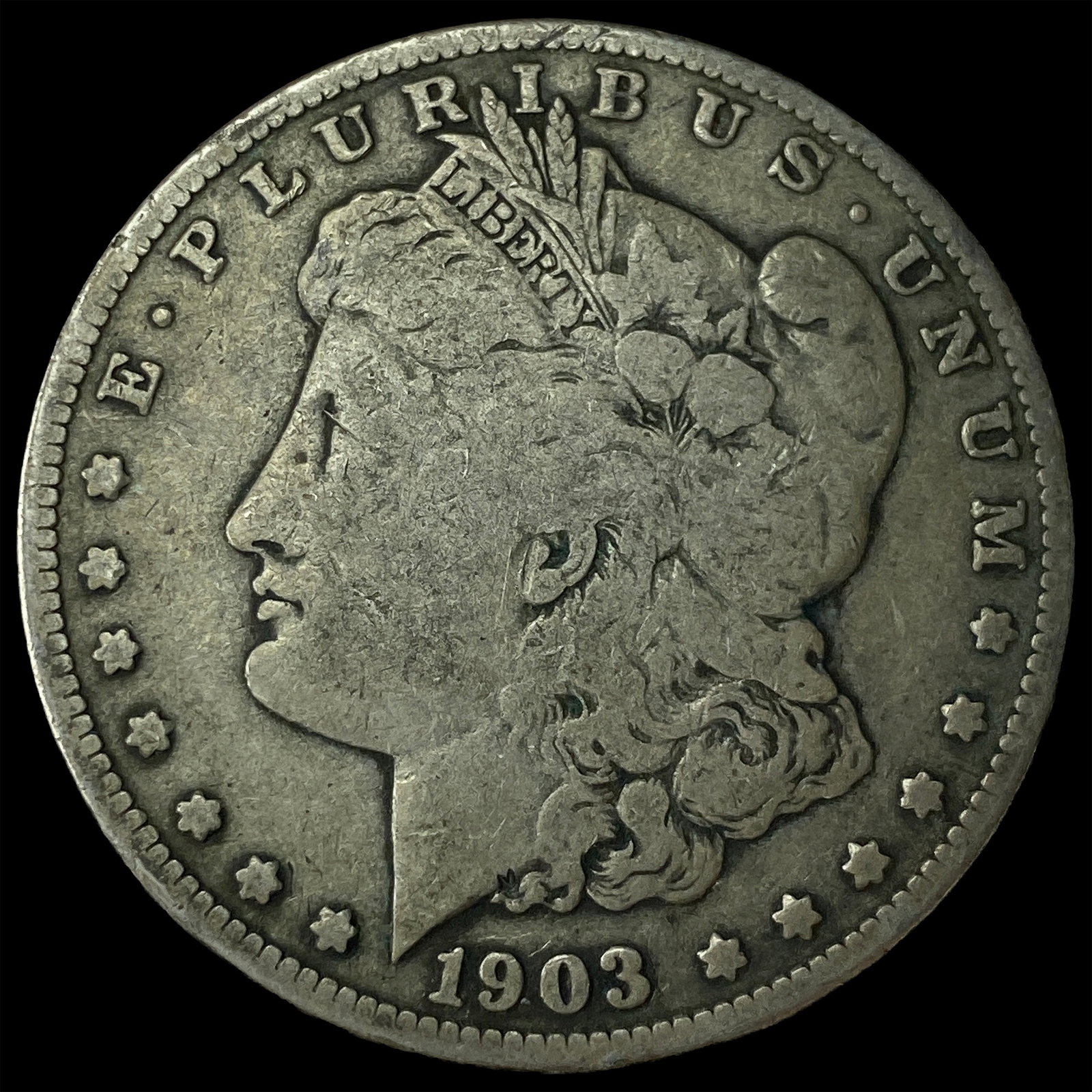 1903-S Morgan Silver Dollar LIGHTLY CIRCULATED: 1903-S Morgan Silver Dollar LIGHTLY CIRCULATED
