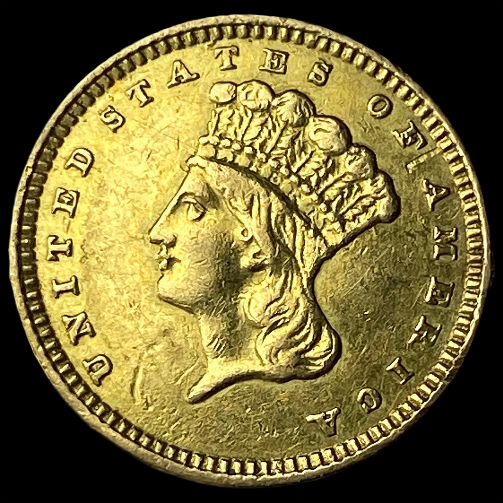 1859 Gold $1 Indian Head HIGH GRADE: 1859 Gold $1 Indian Head HIGH GRADE