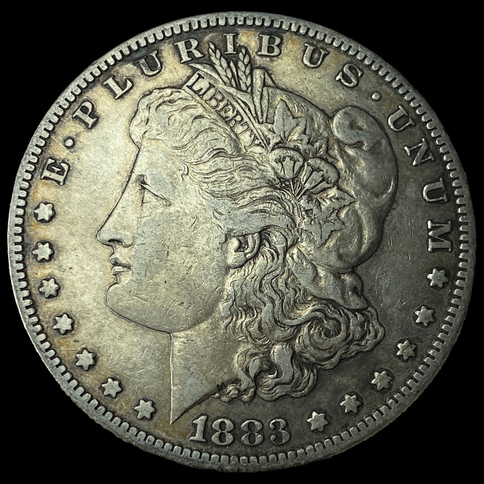 1883-S Silver Morgan Dollar NEARLY UNCIRCULATED: 1883-S Silver Morgan Dollar NEARLY UNCIRCULATED