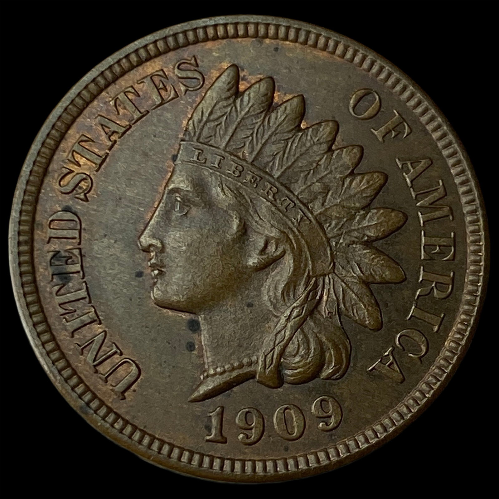 1909 Indian Head Cent GEM BU (1 of 2)