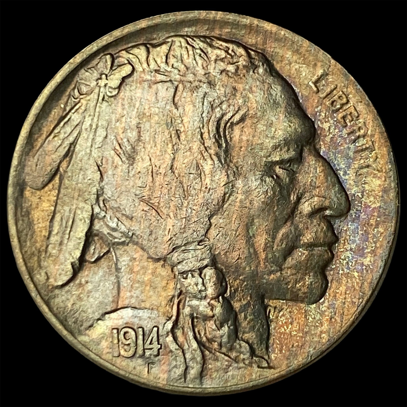 1914 T1 Buffalo Nickel CHOICE BU (1 of 2)