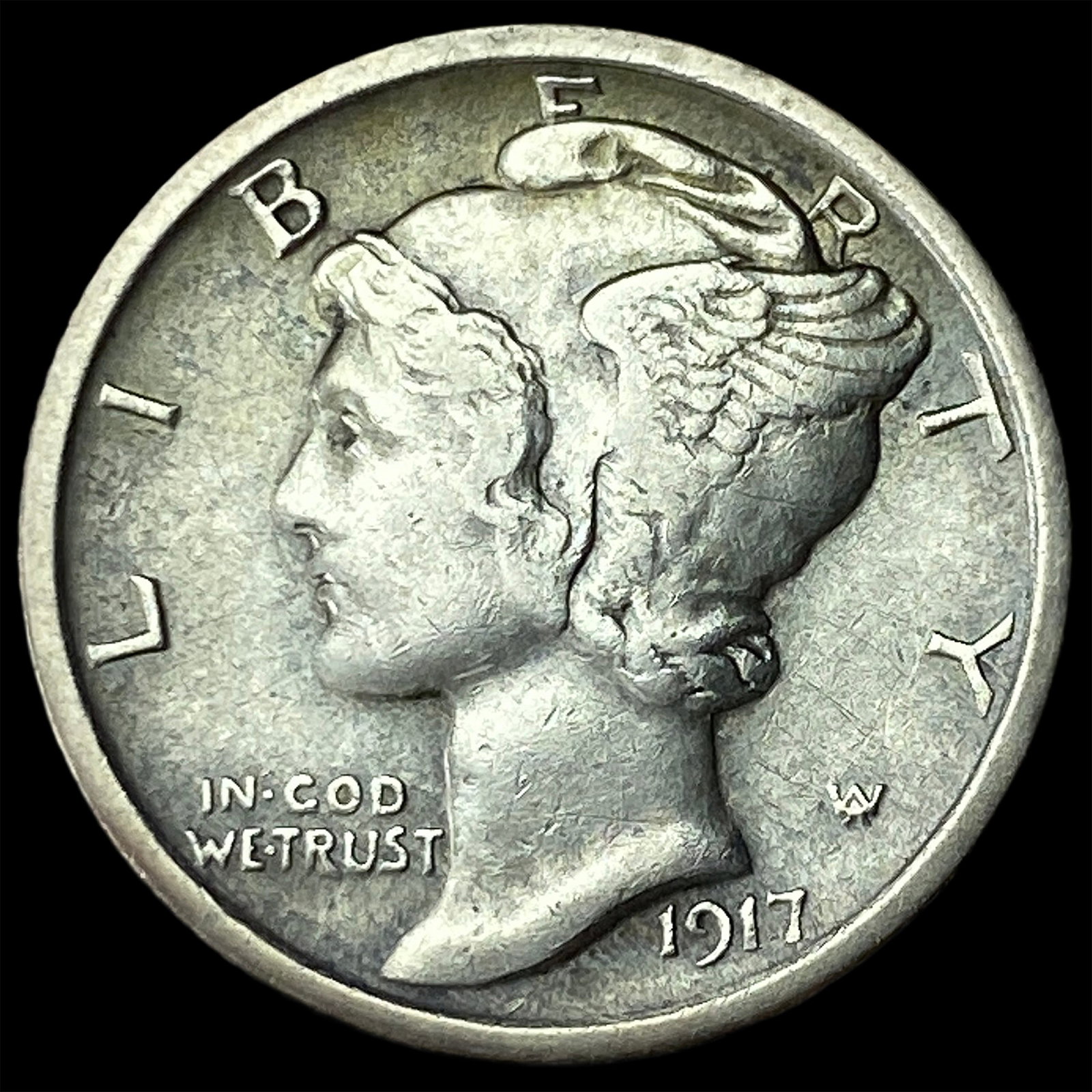 1917 Mercury Dime UNCIRCULATED (1 of 2)