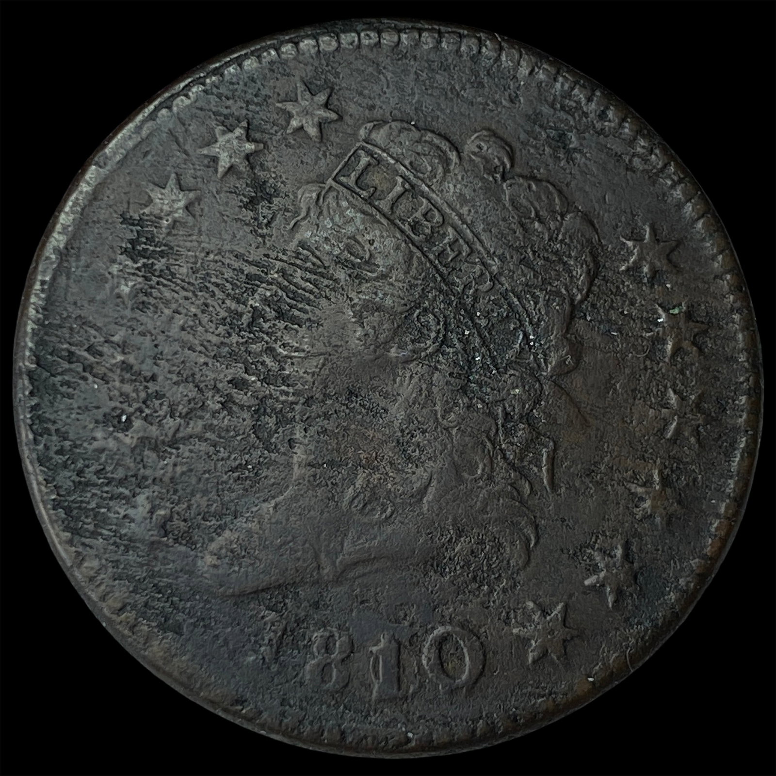 1818 Coronet Head Large Cent HIGH GRADE (1 of 2)